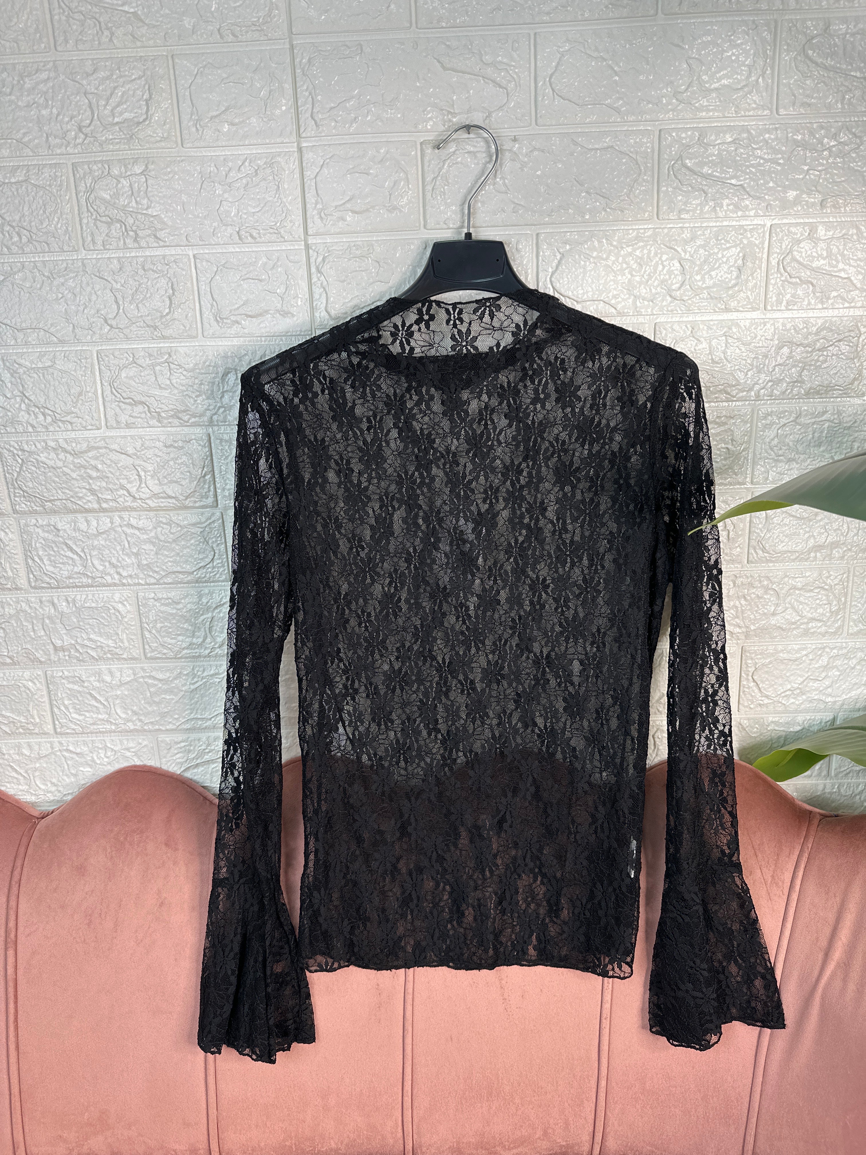 Maglia basic pizzo