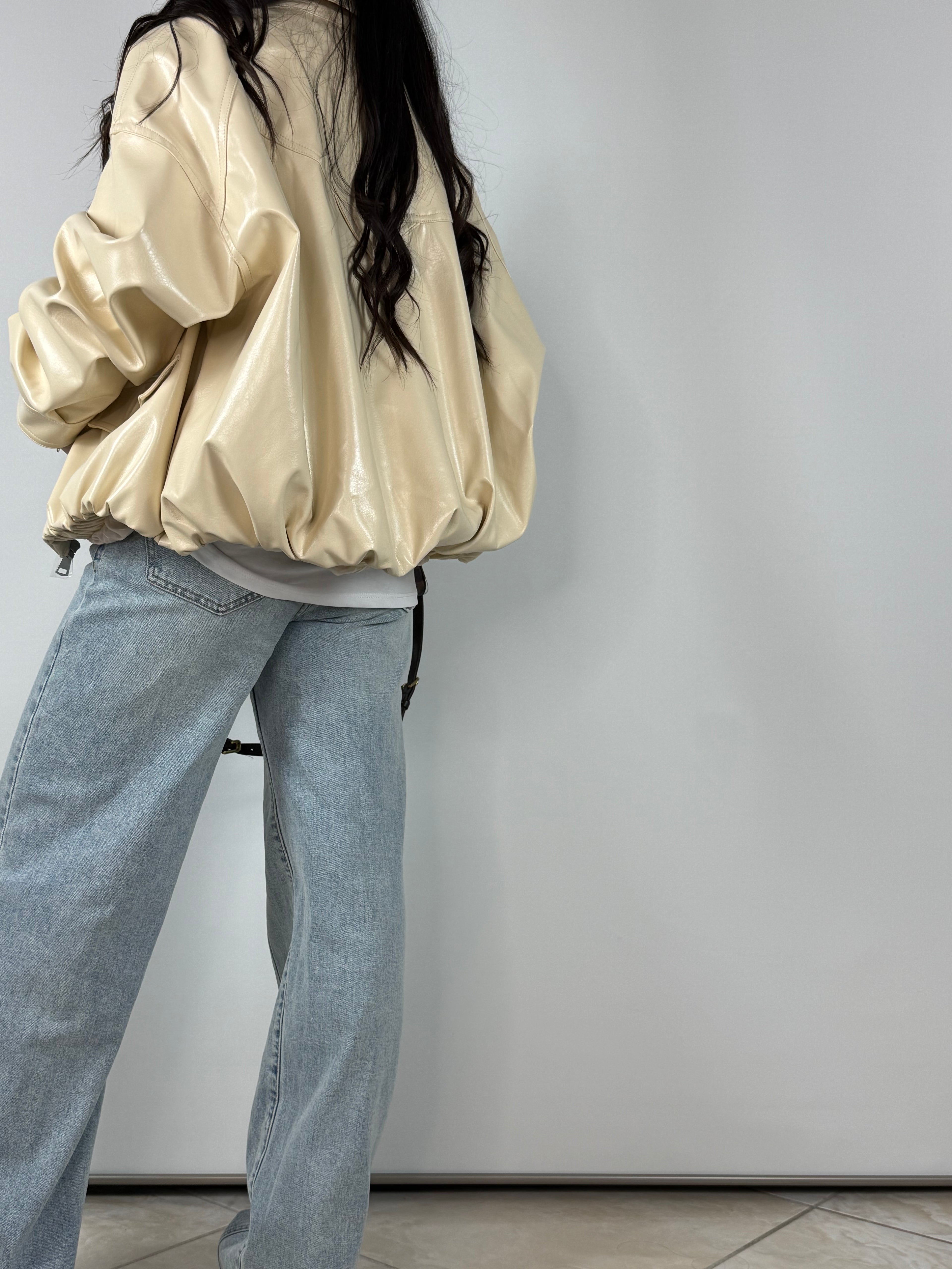 Bomber ecopelle
