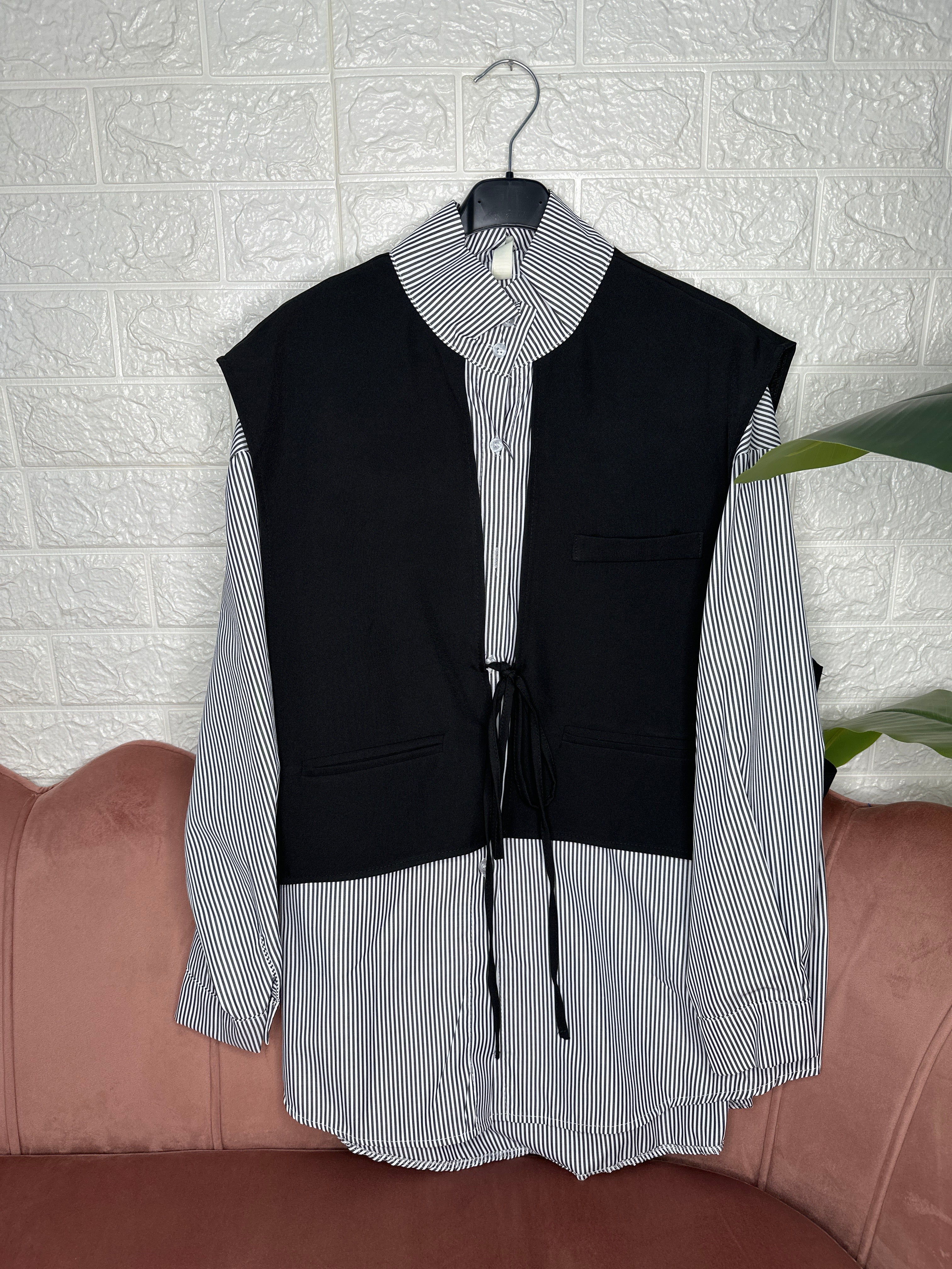 Camicia con gilet