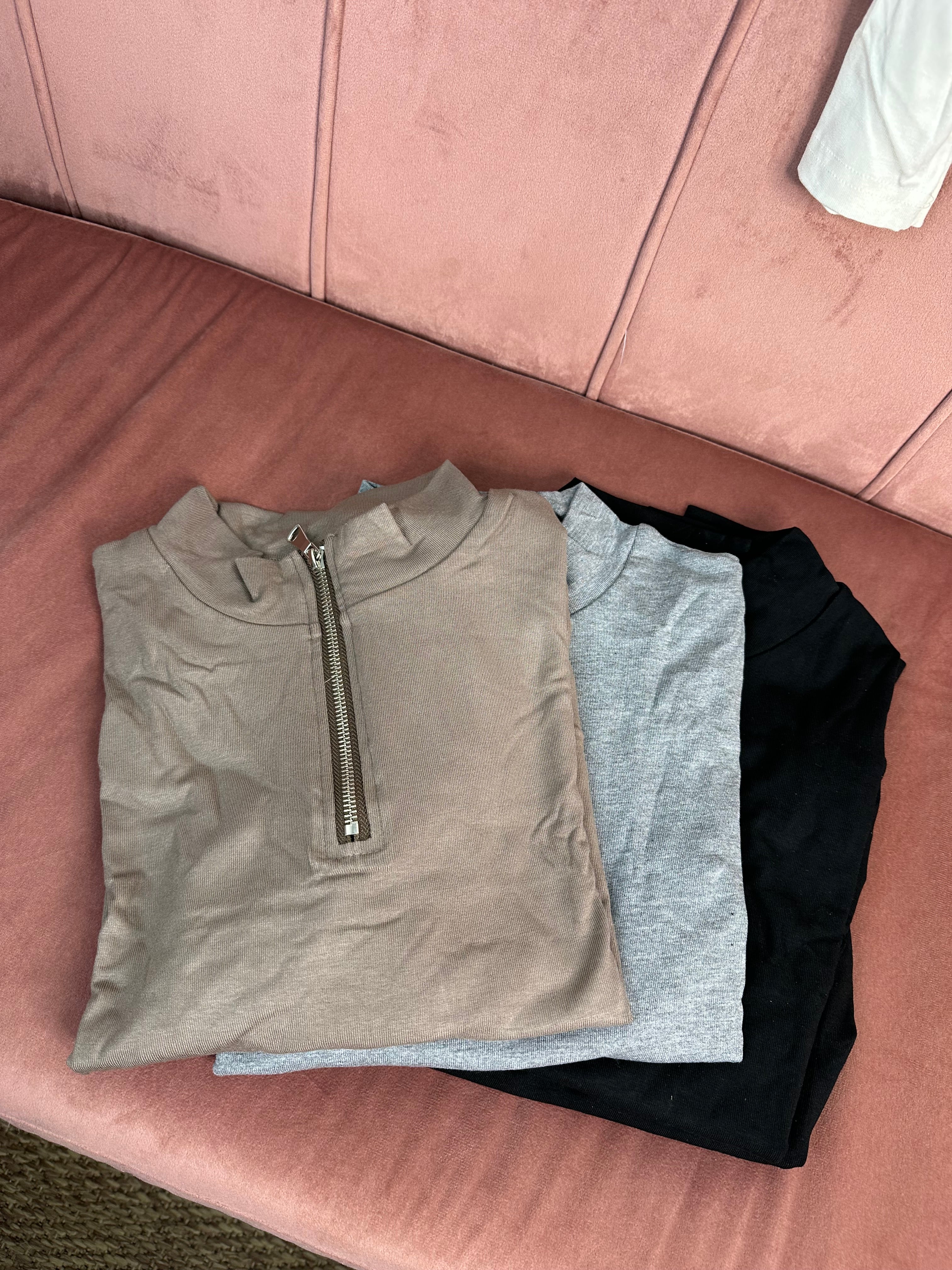 Maglia lycra cerniera