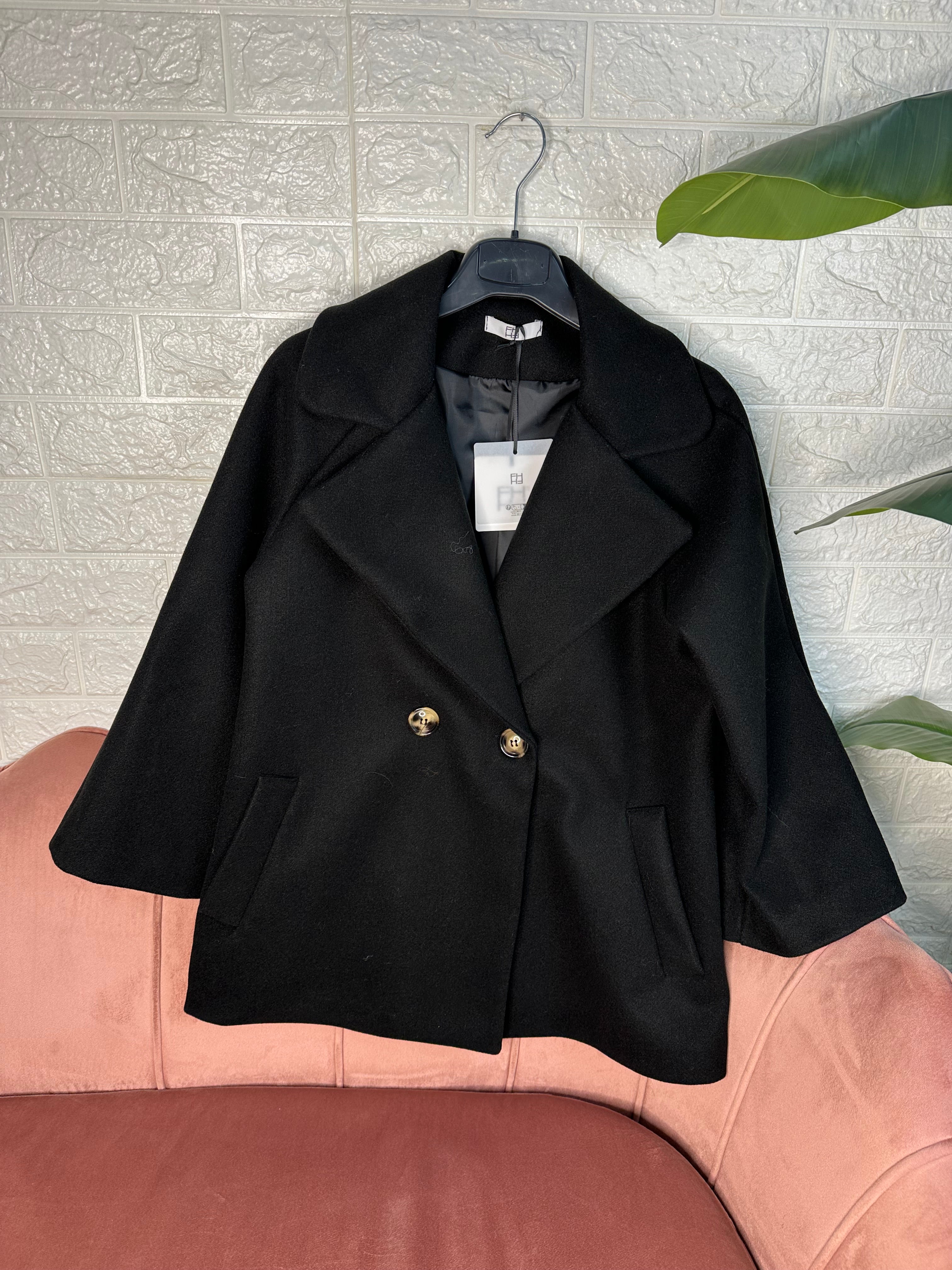 Cappotto oversize corto