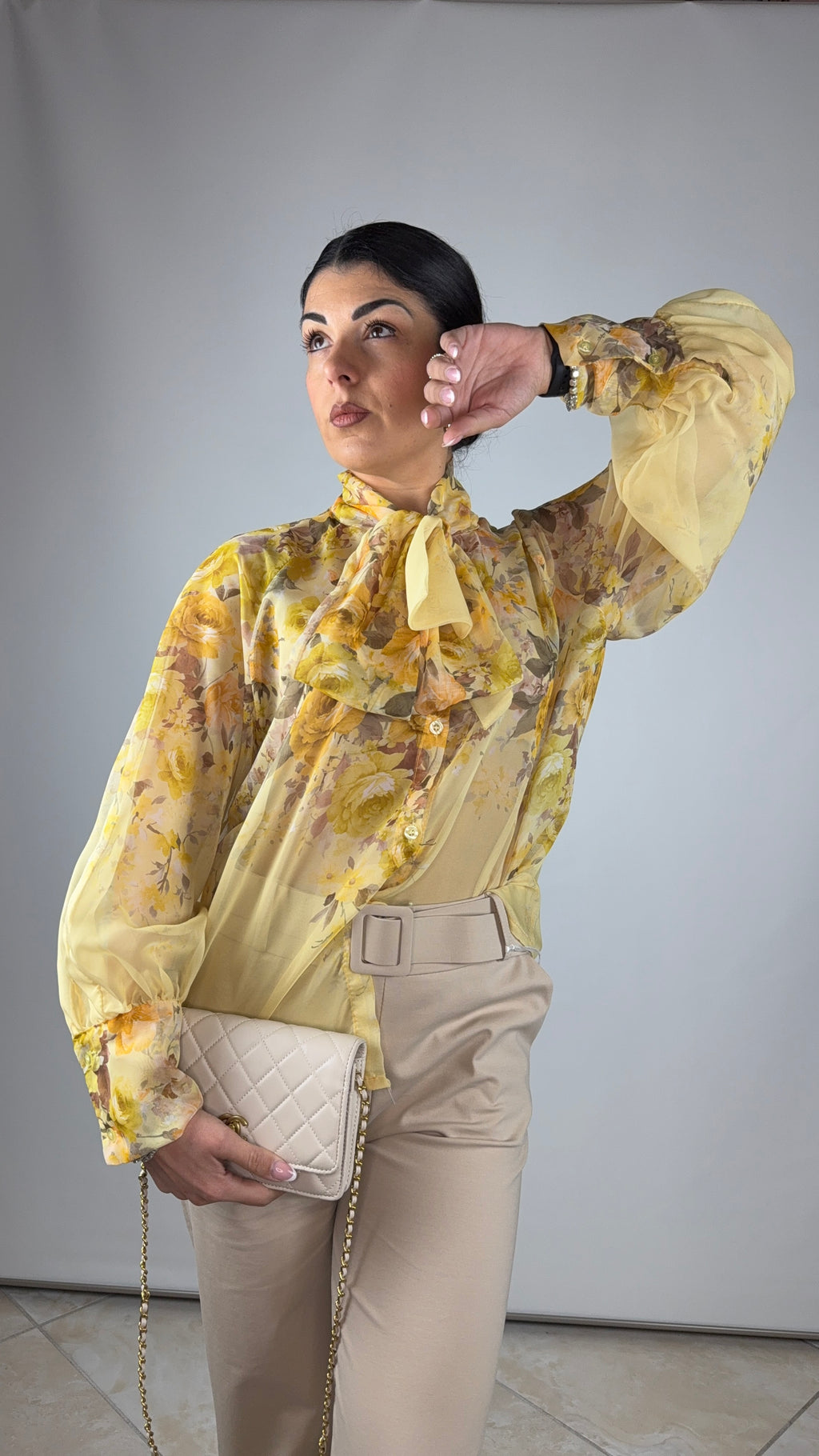 Camicia floreale