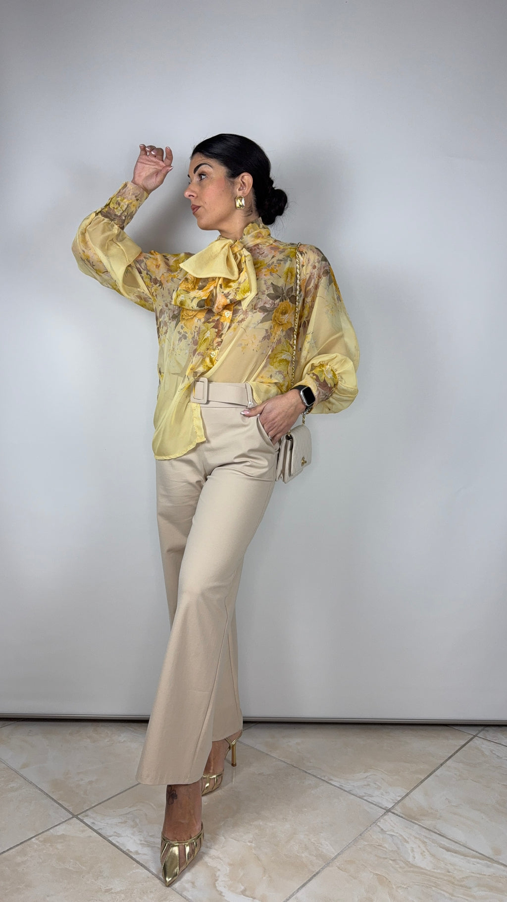 Camicia floreale