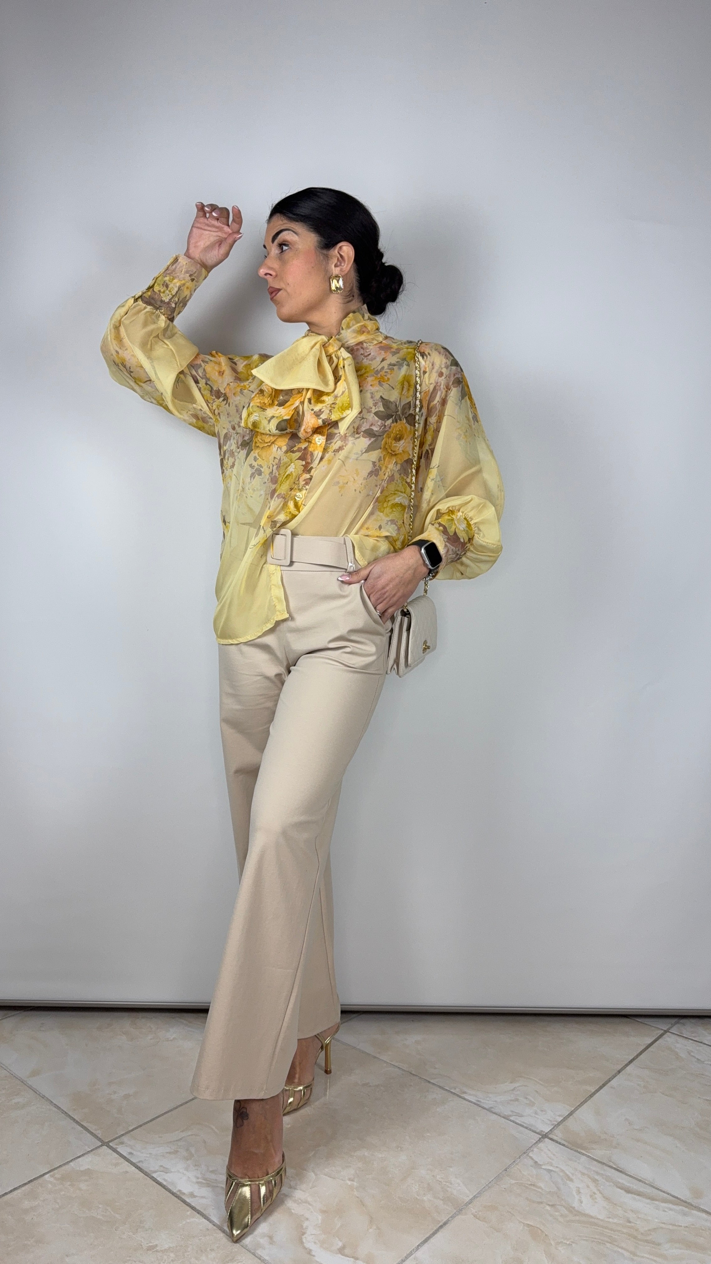 Camicia floreale
