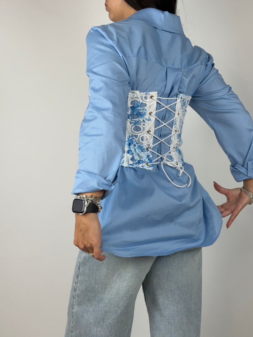 Corpetto macramè