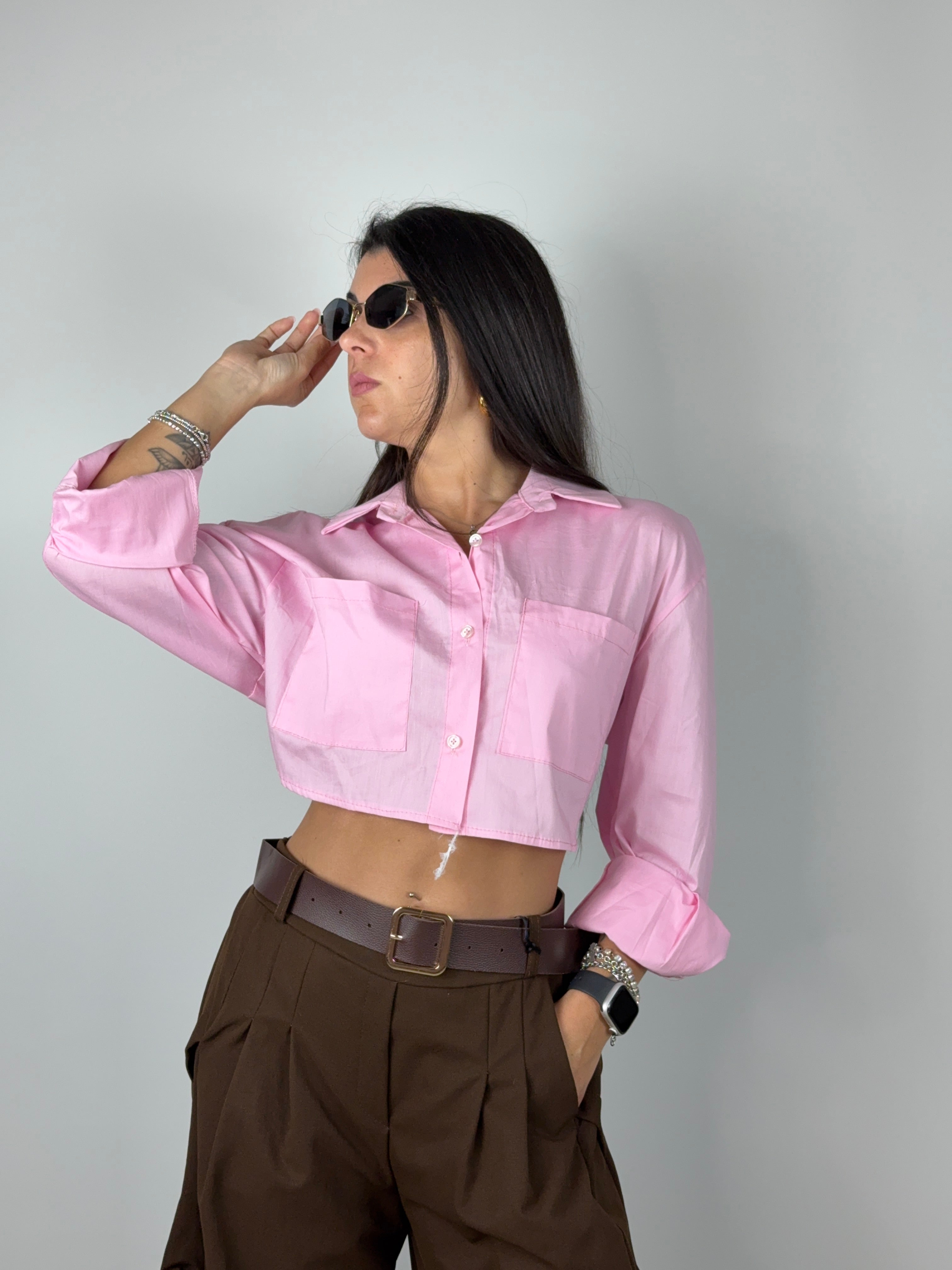 Camicia crop