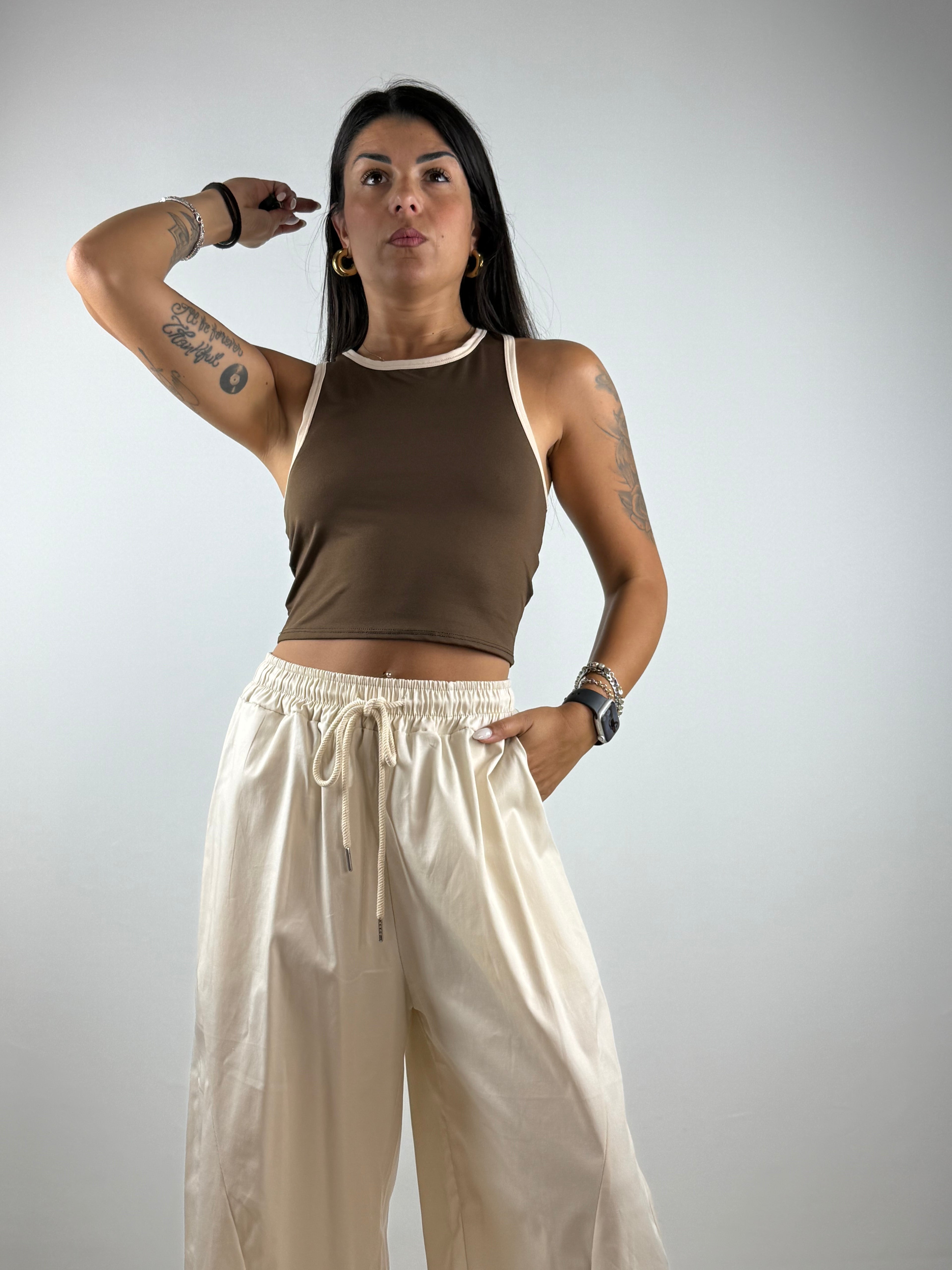 Canotta america lycra