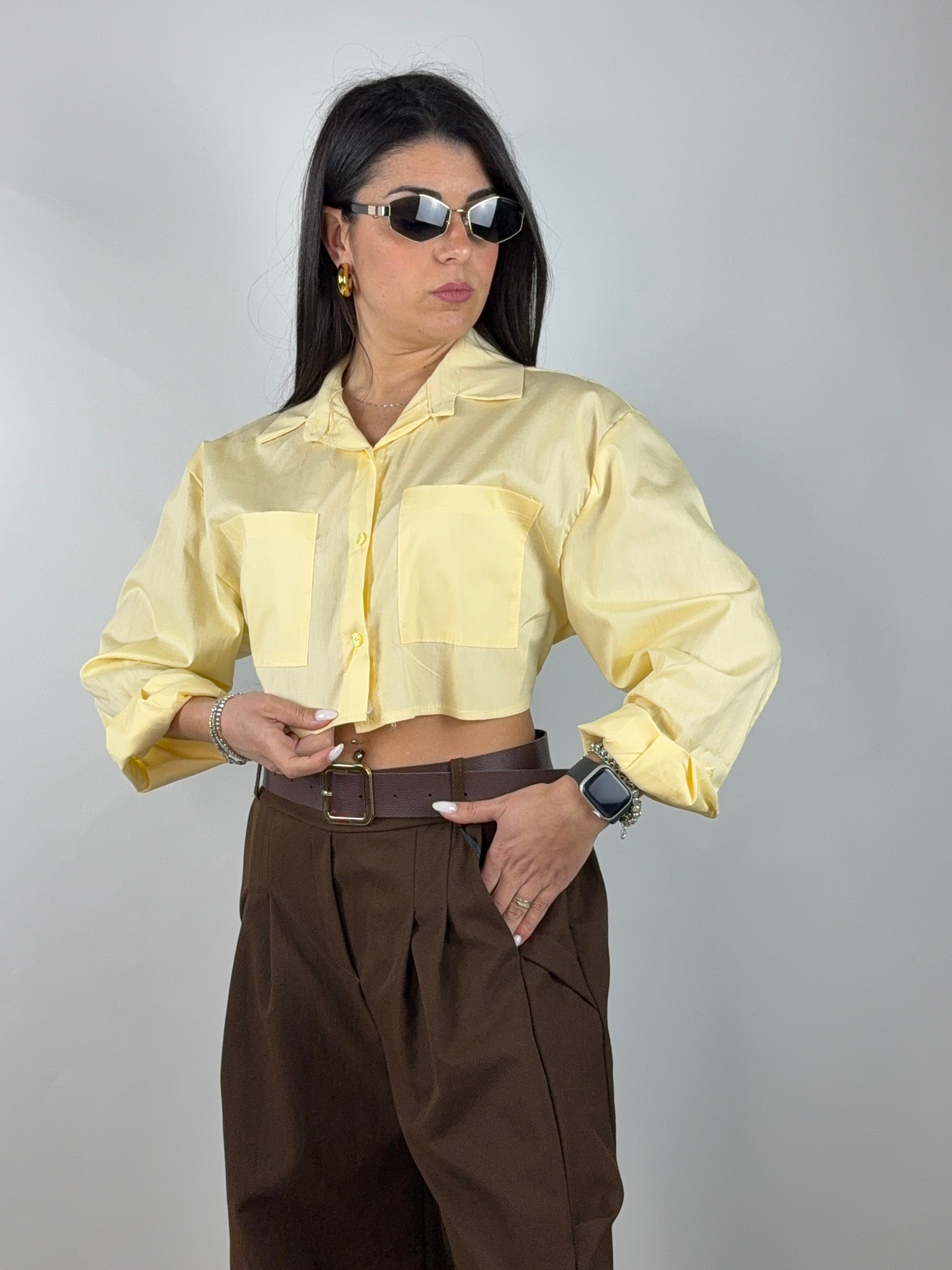 Camicia crop