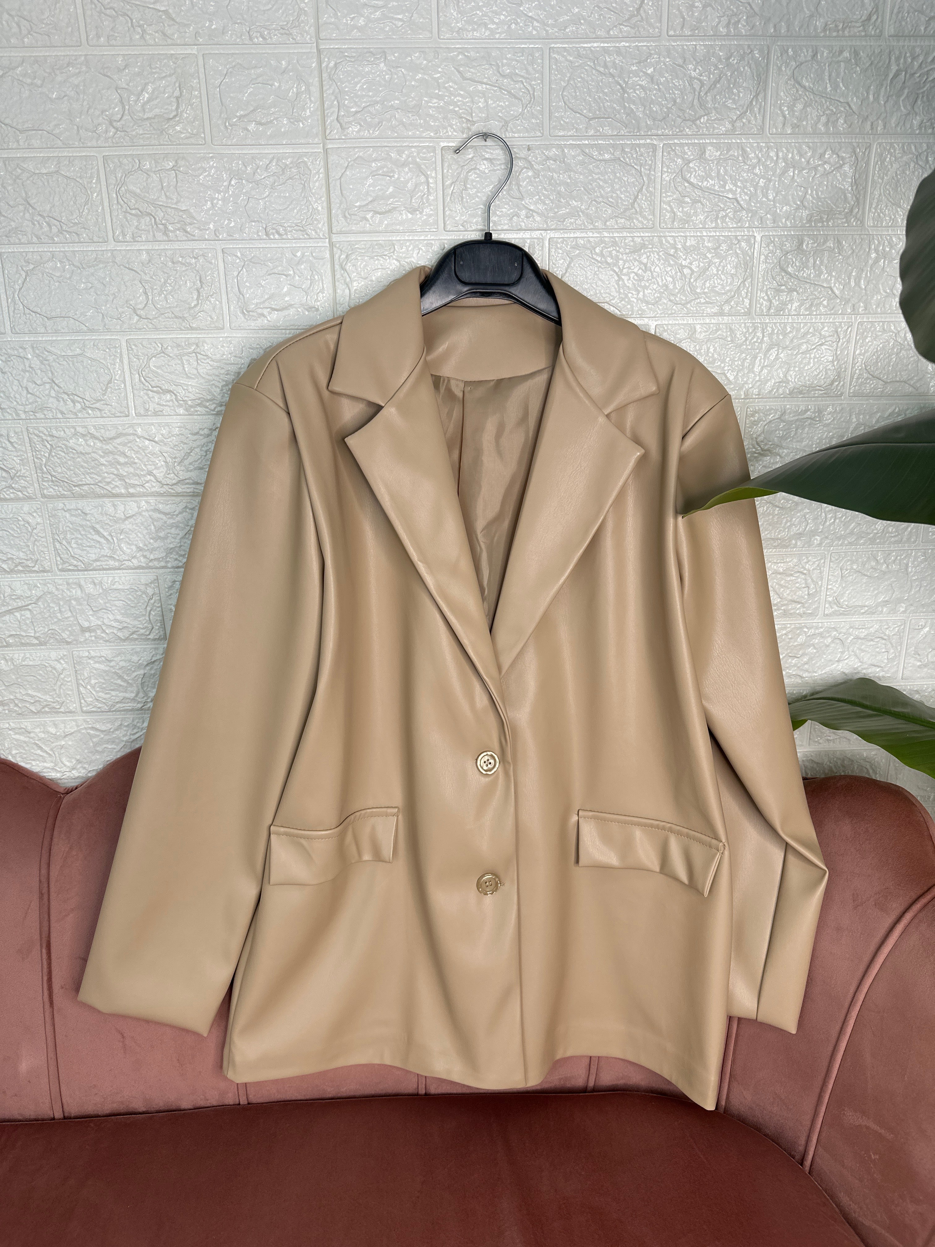 Blazer ecopelle