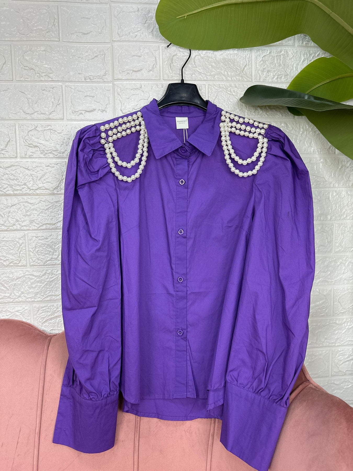 Camicia perle