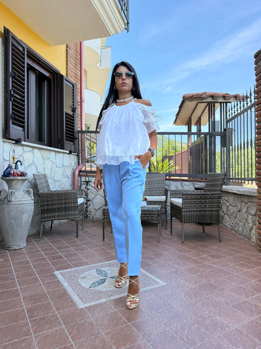 Pantalone elastico