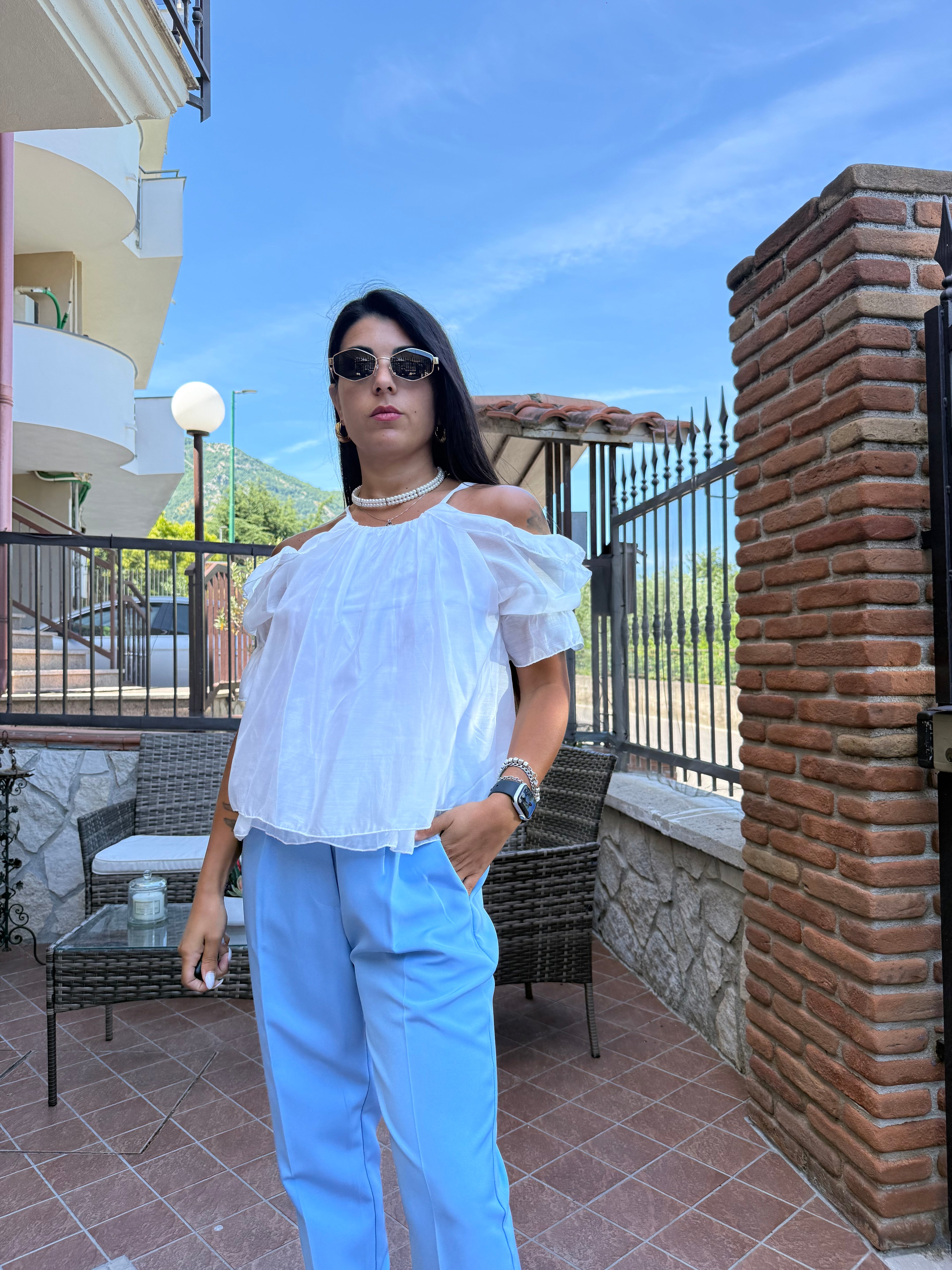 Camicia chiffon