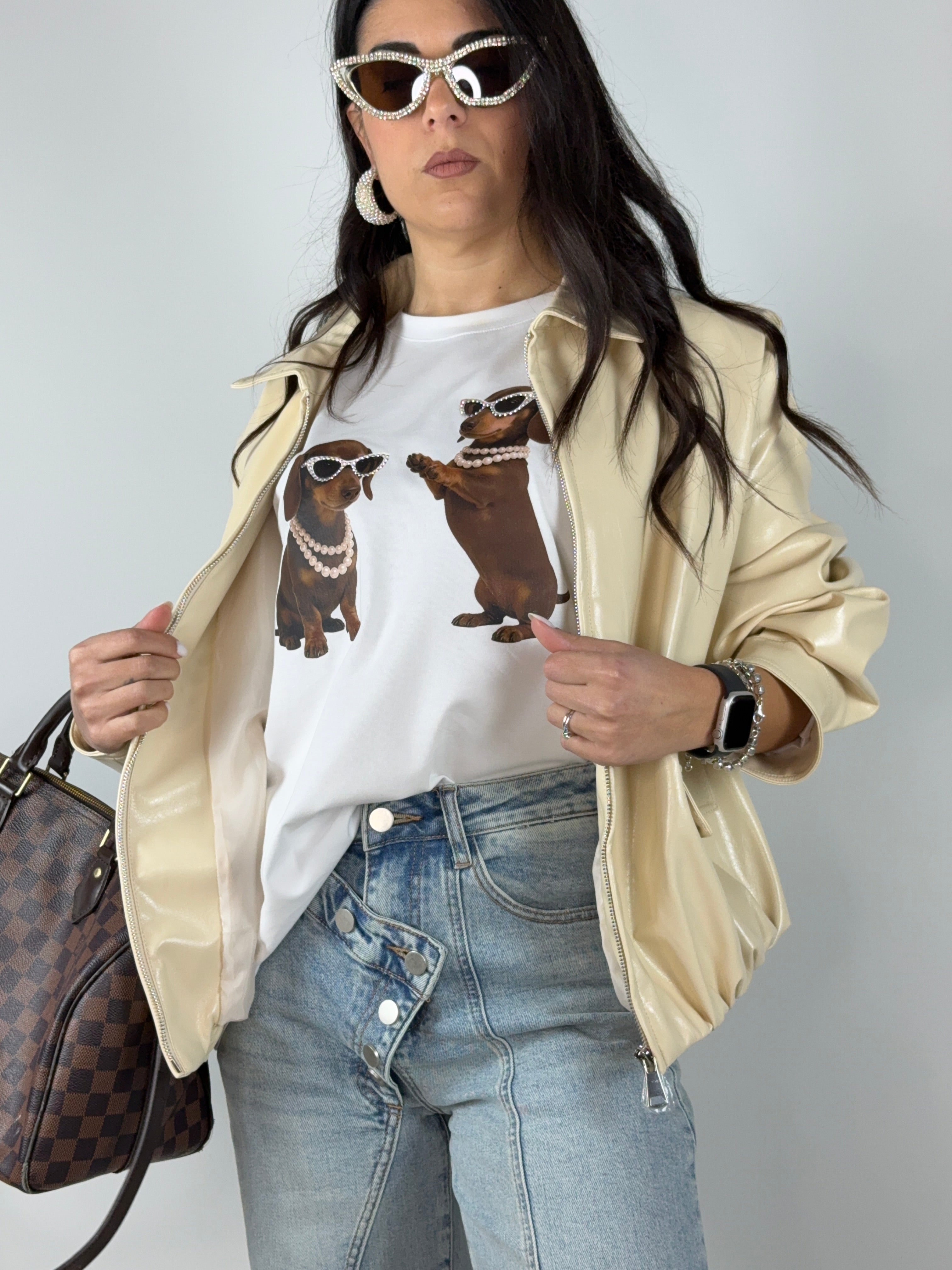 Bomber ecopelle