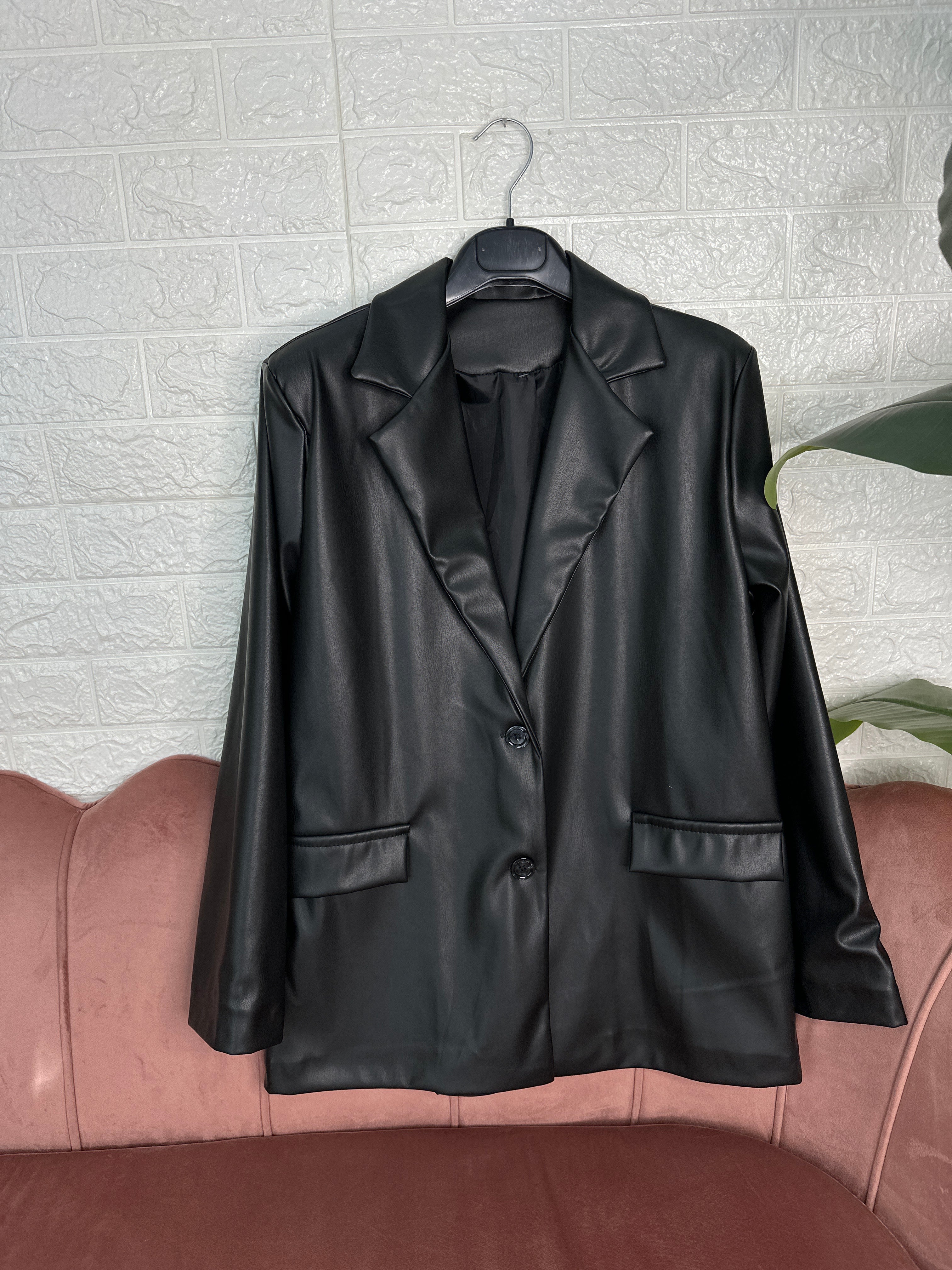 Blazer ecopelle
