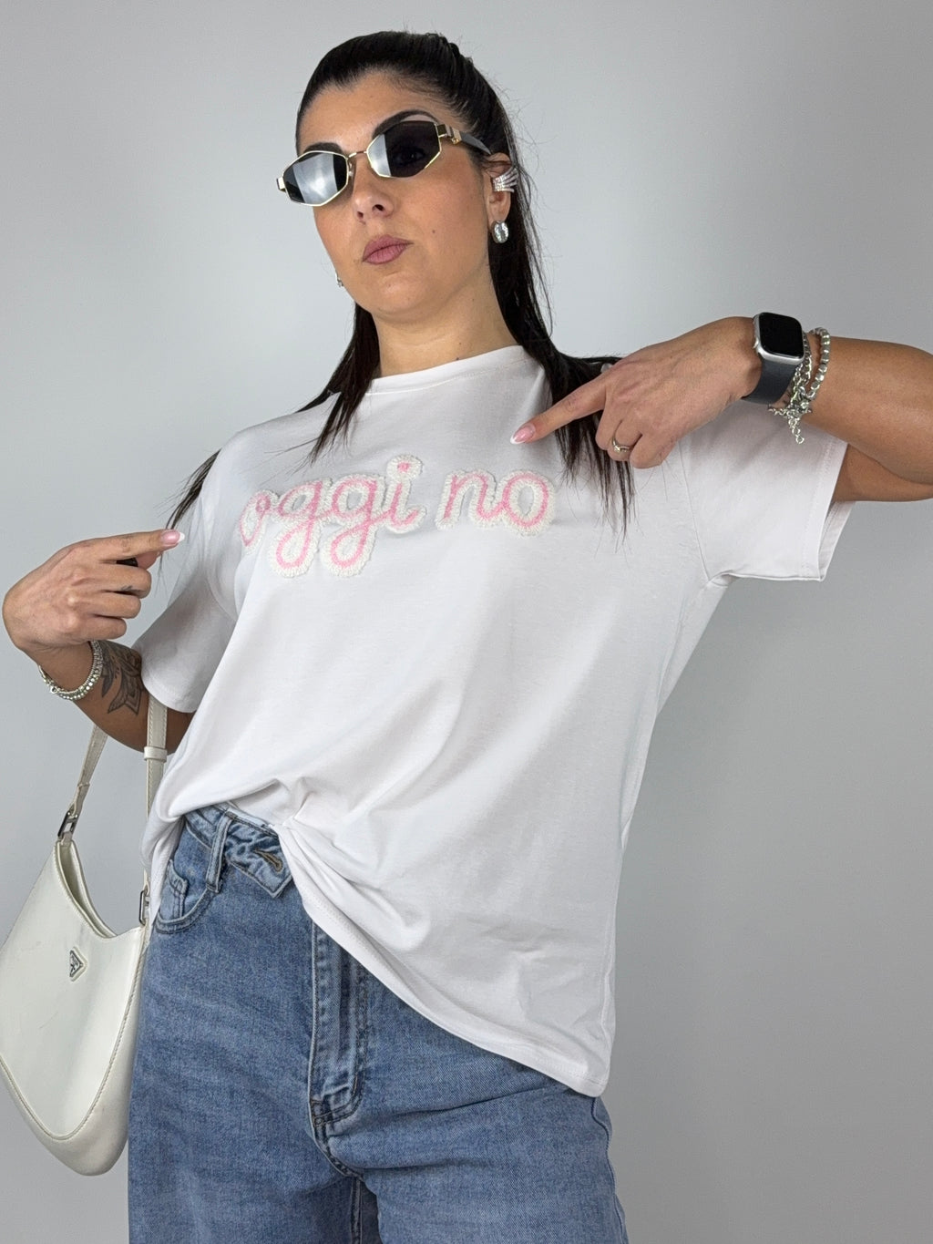 T-Shirt “Oggi no”