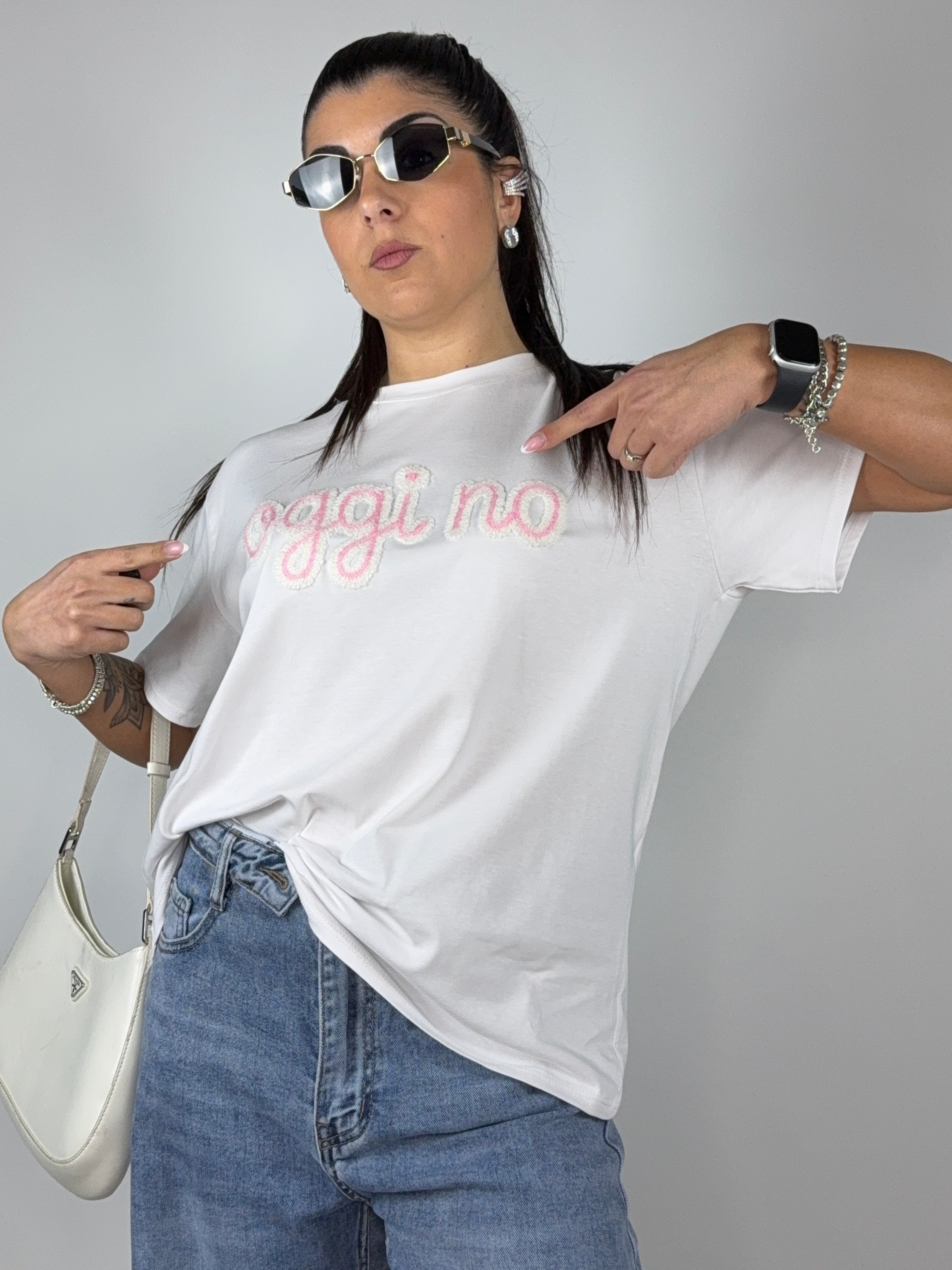 T-Shirt “Oggi no”