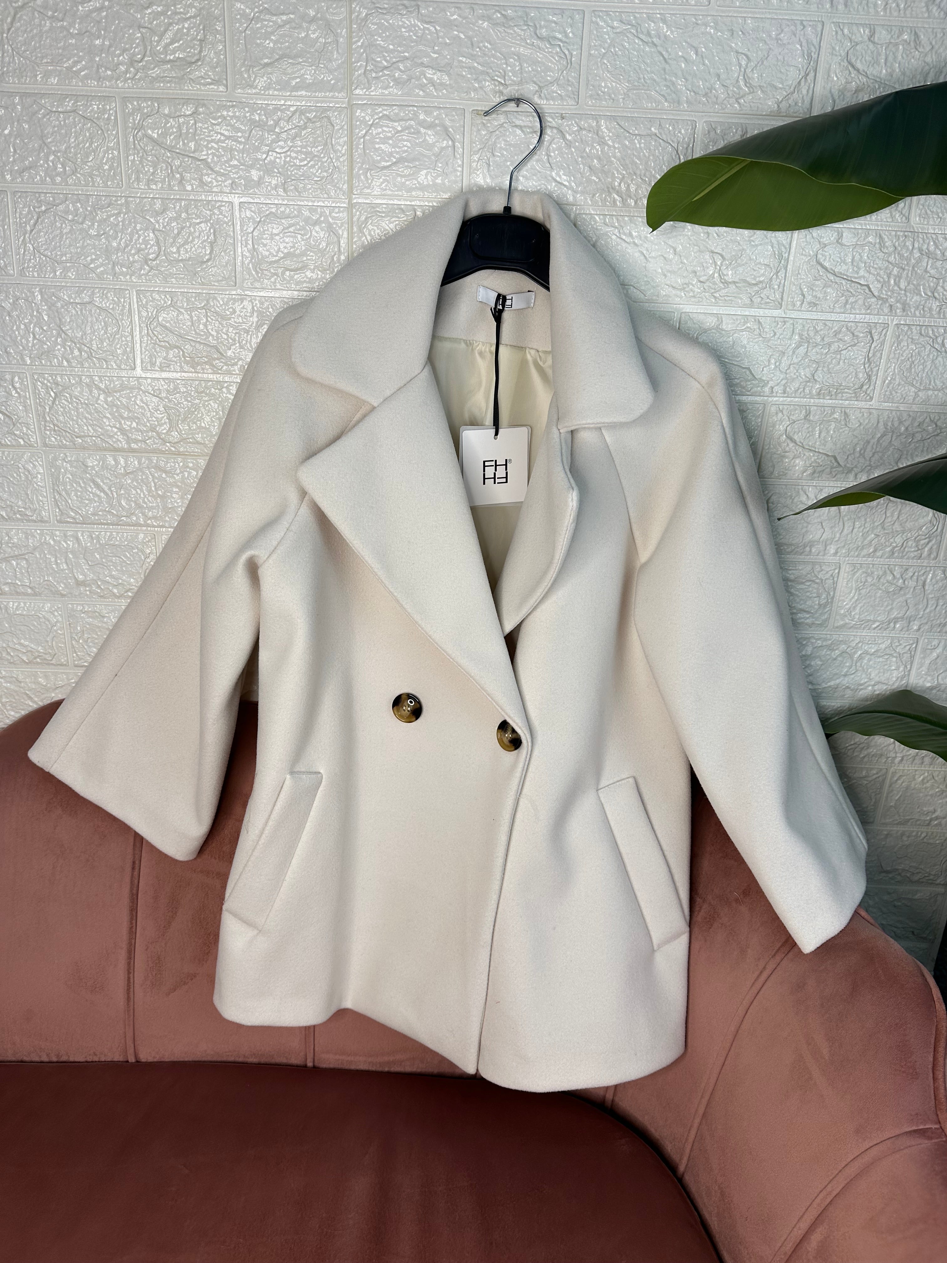 Cappotto oversize corto