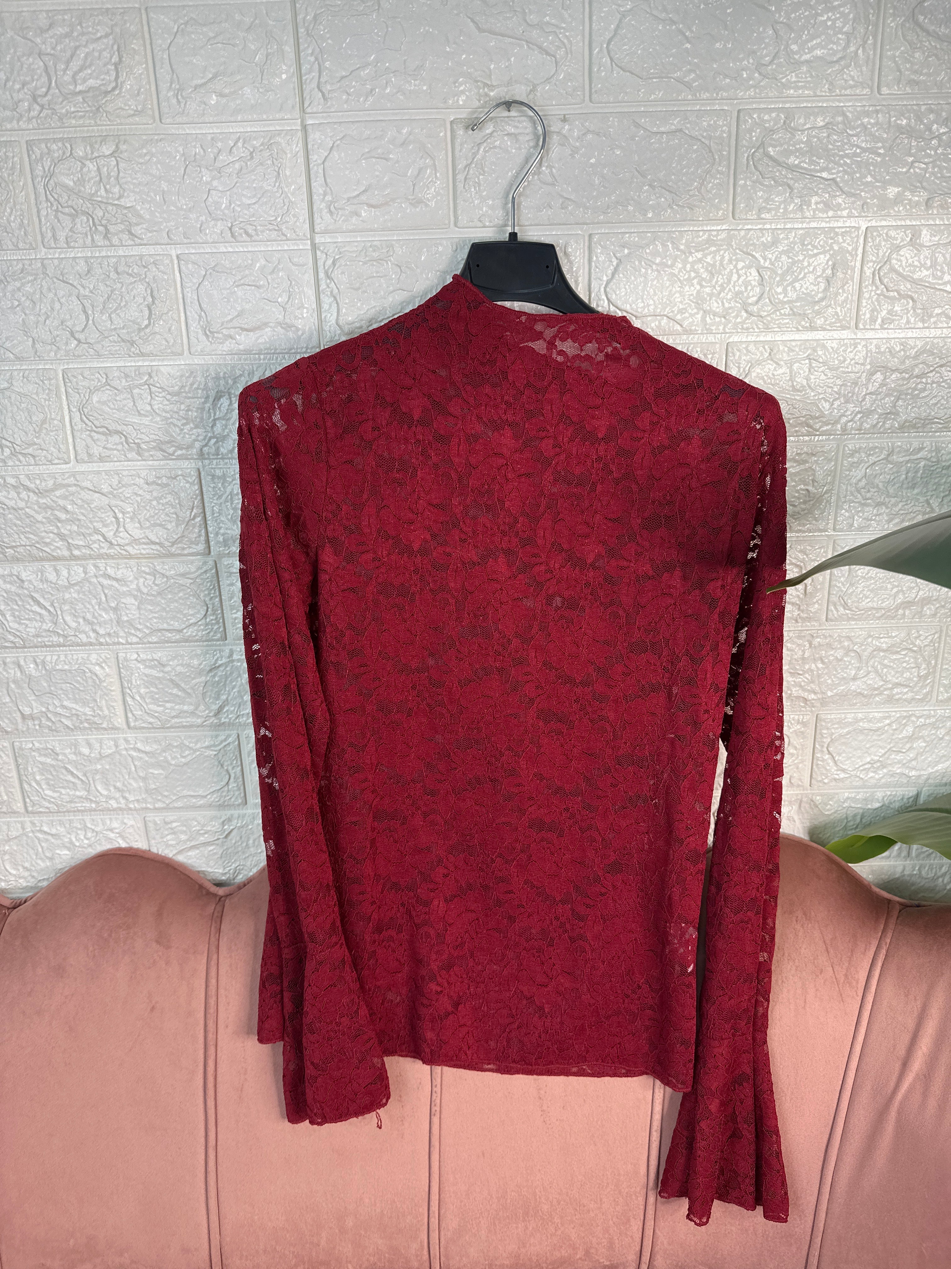 Maglia basic pizzo