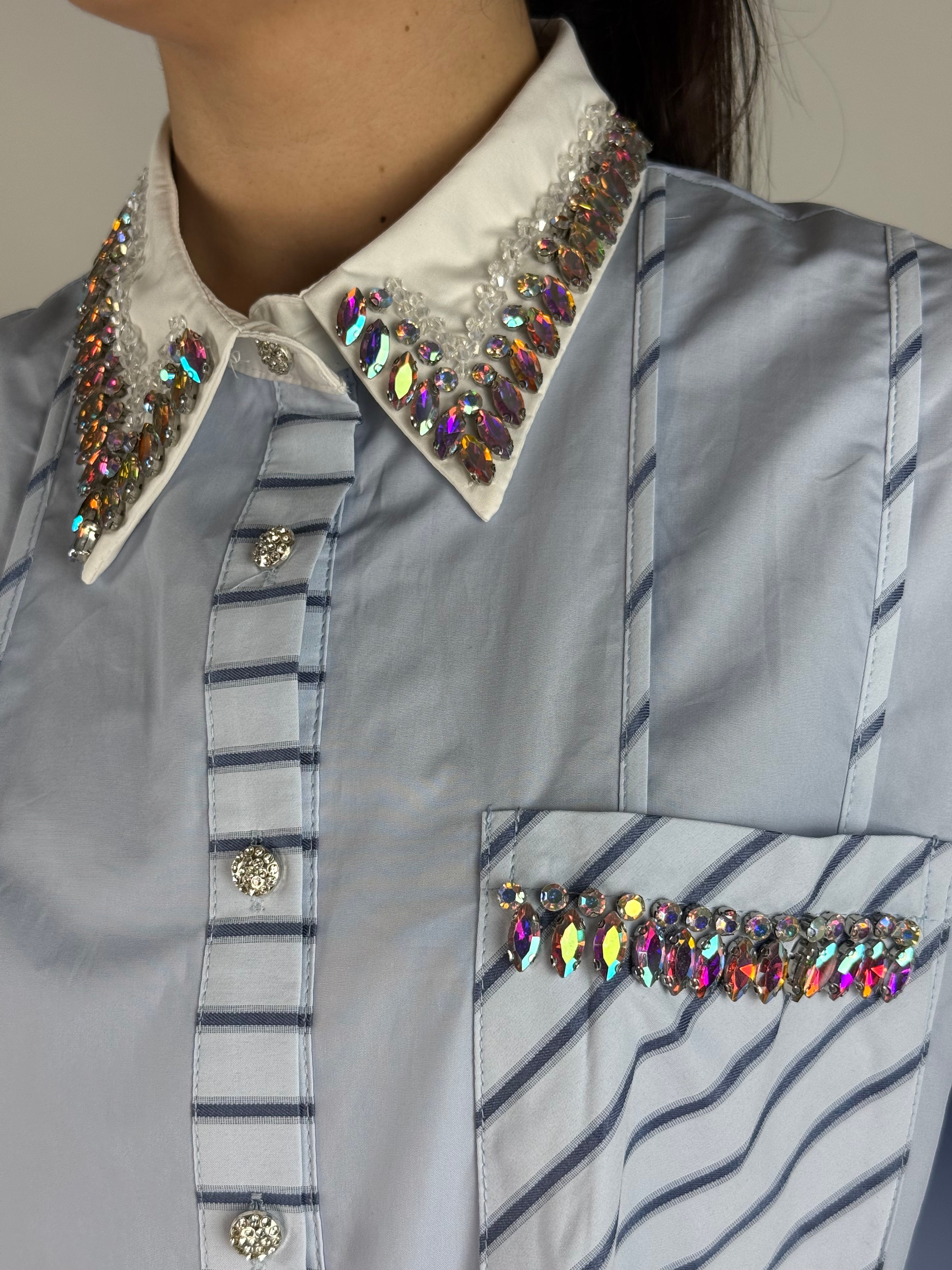 Camicia Swarovski