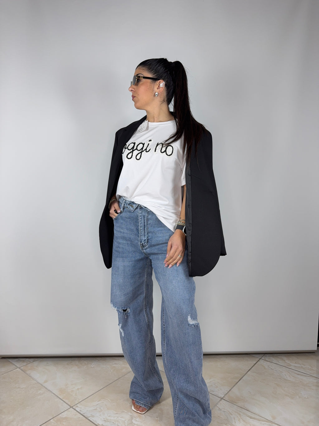 T-Shirt “Oggi no”