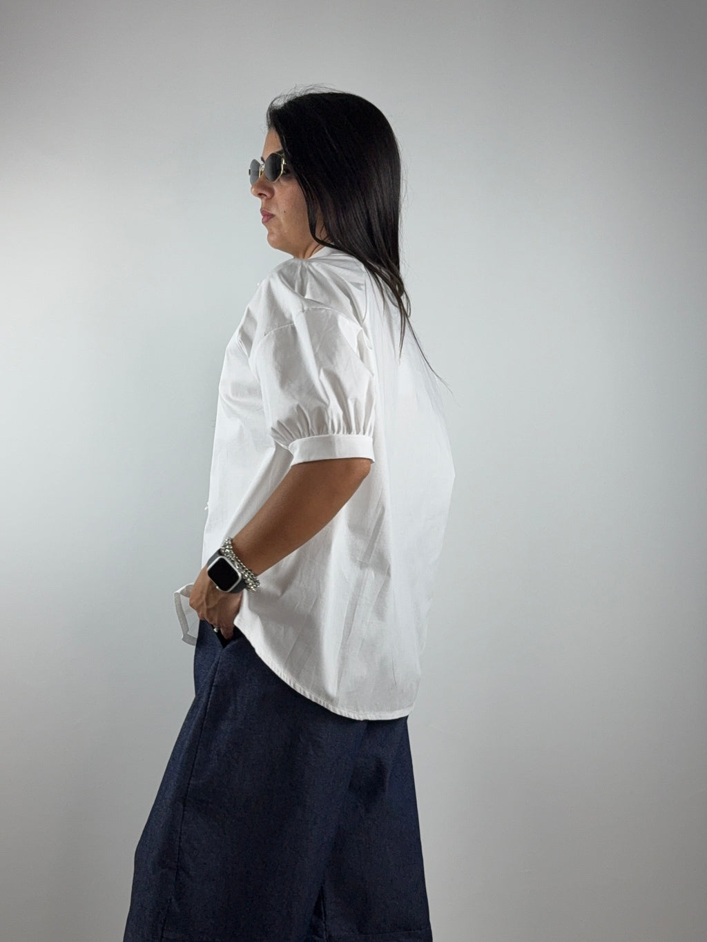 Camicia alamari