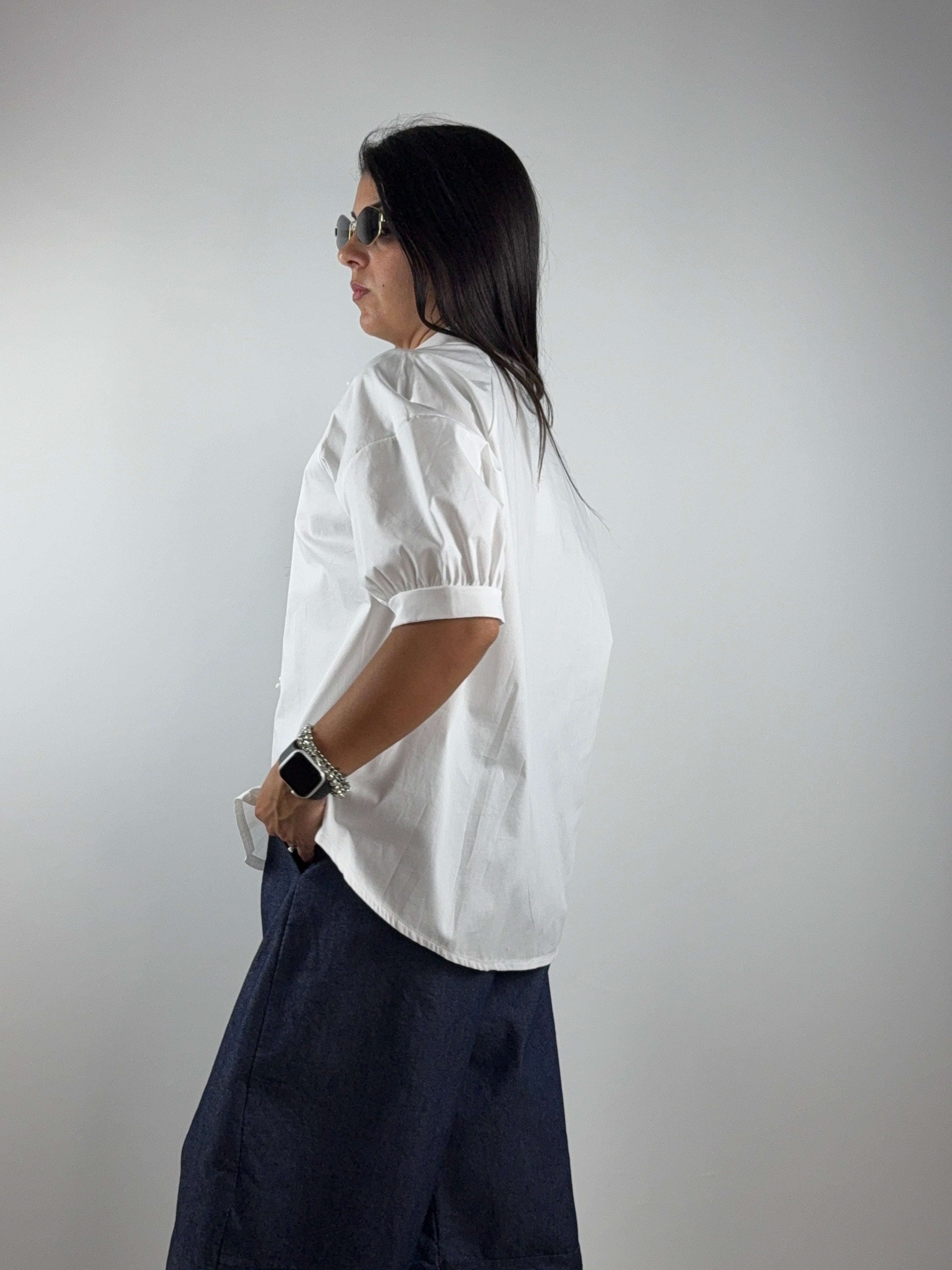 Camicia alamari