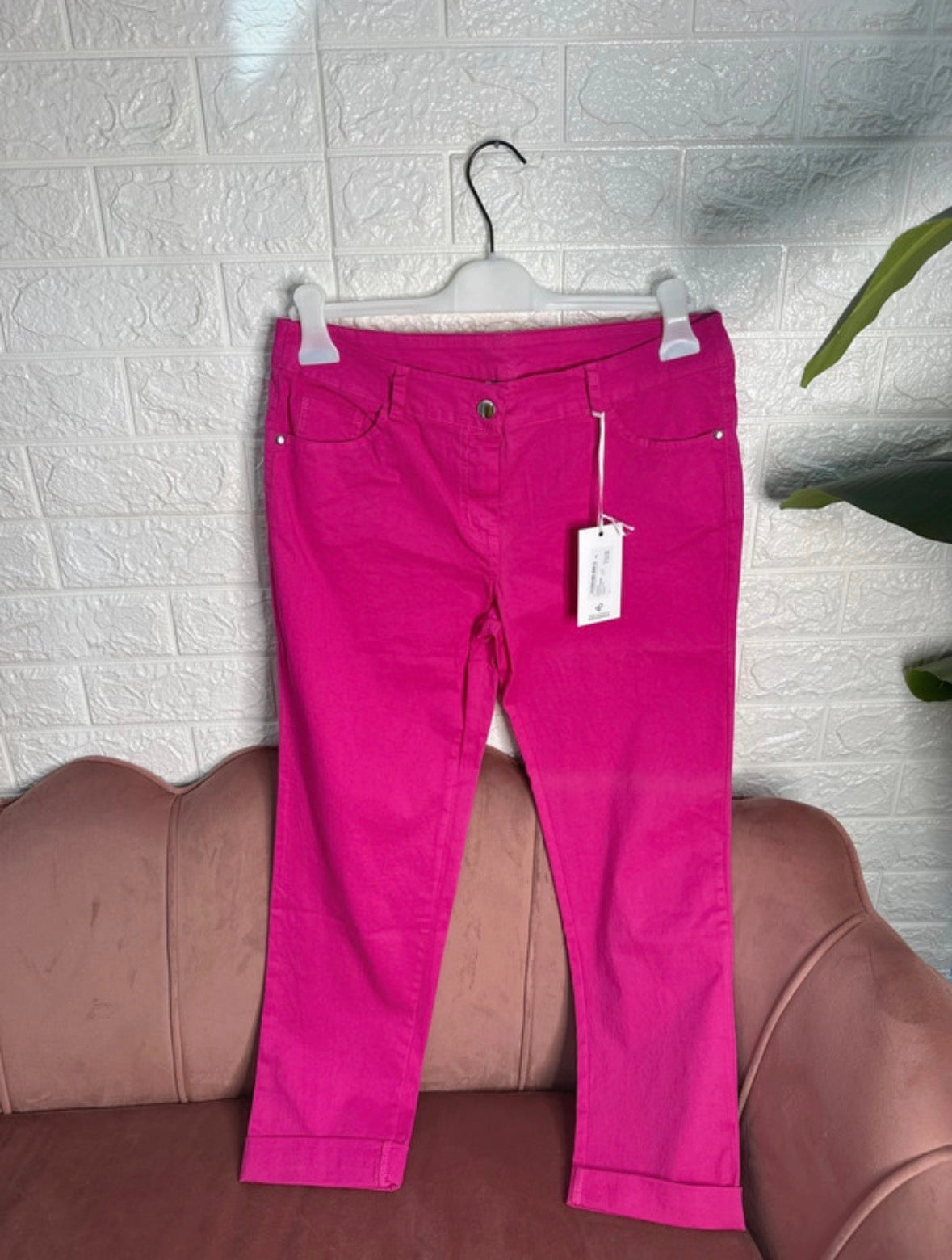 Pantalone 5 tasche cotone