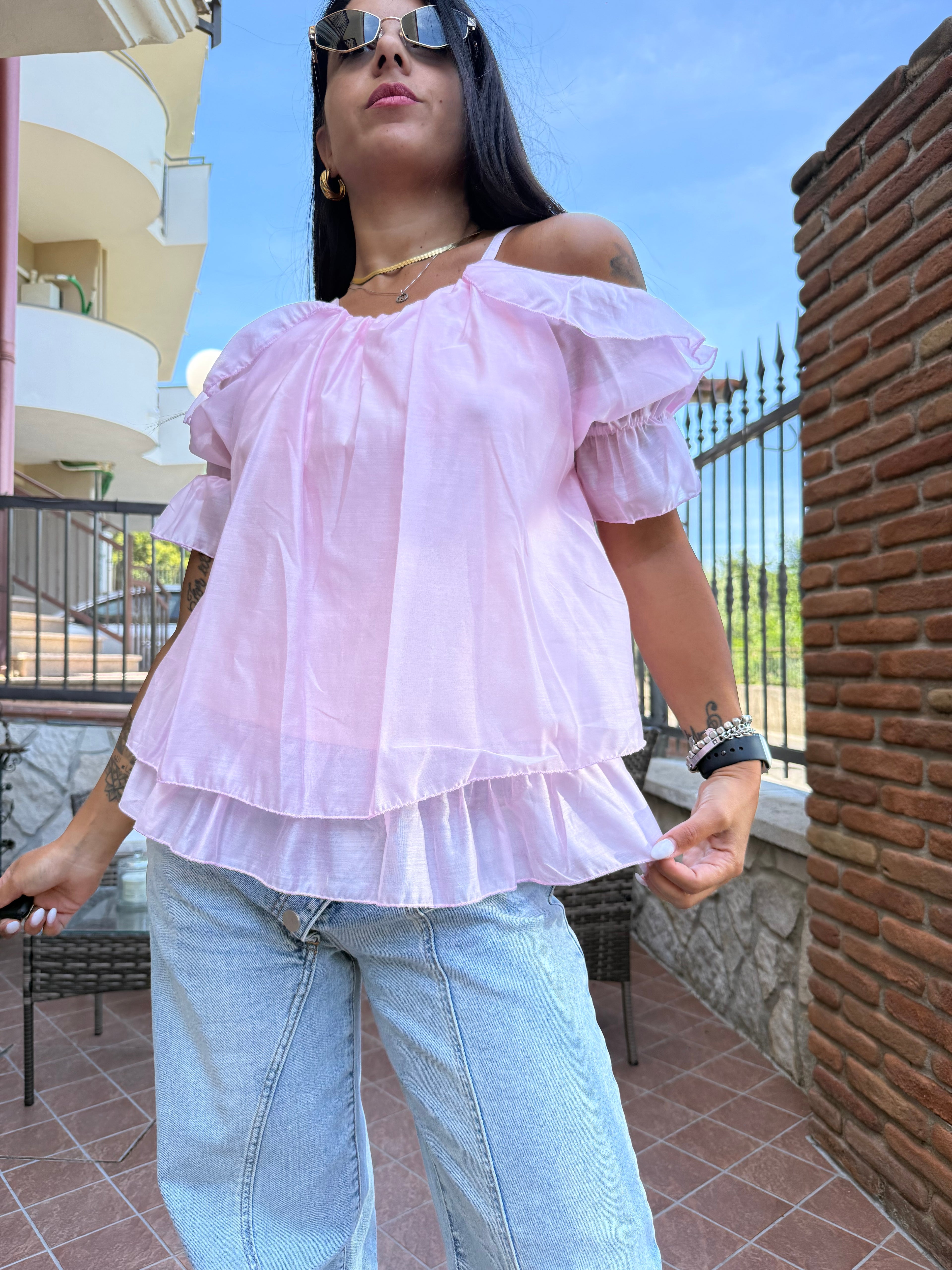 Camicia chiffon