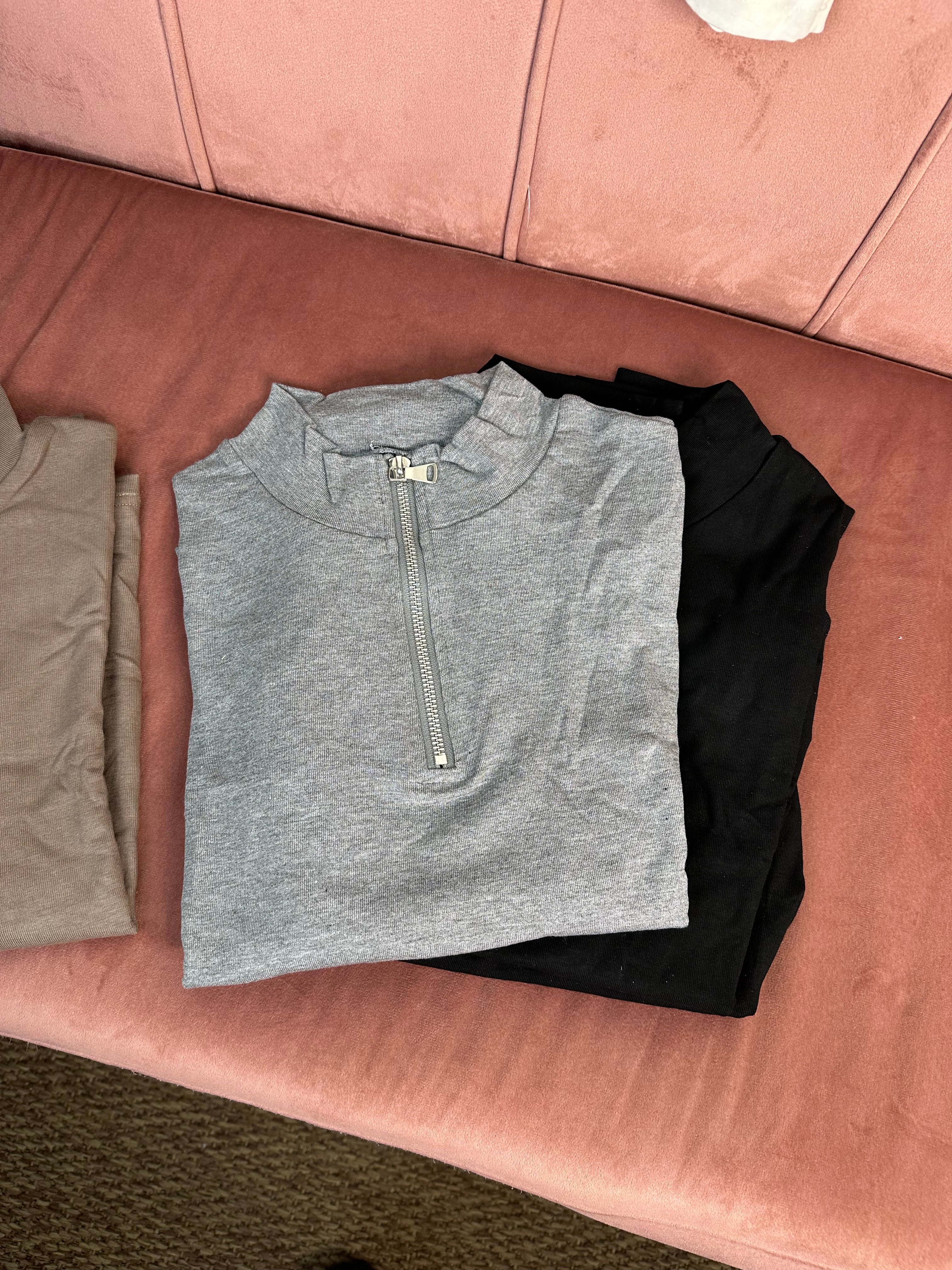 Maglia lycra cerniera