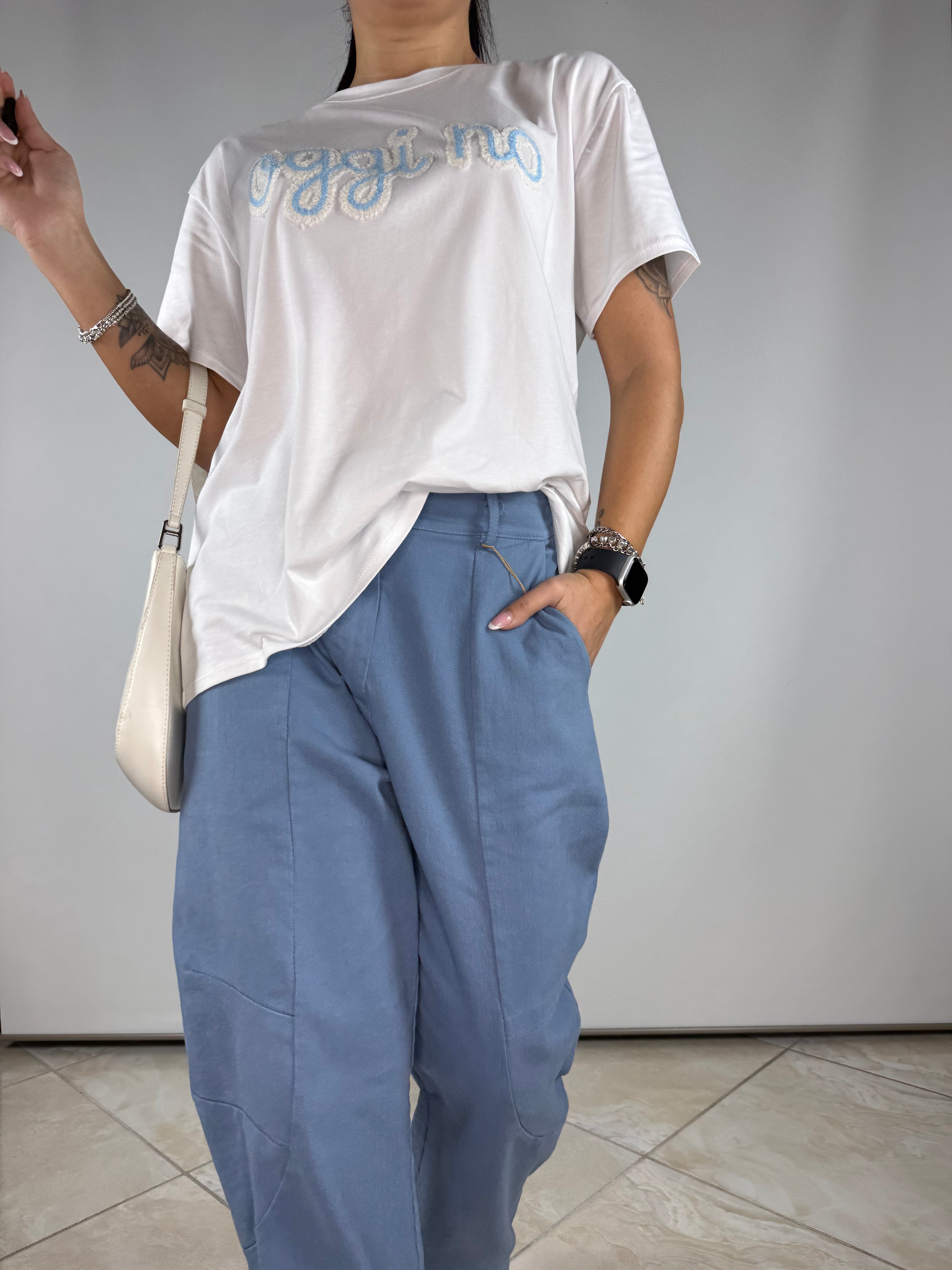 T-Shirt “Oggi no”