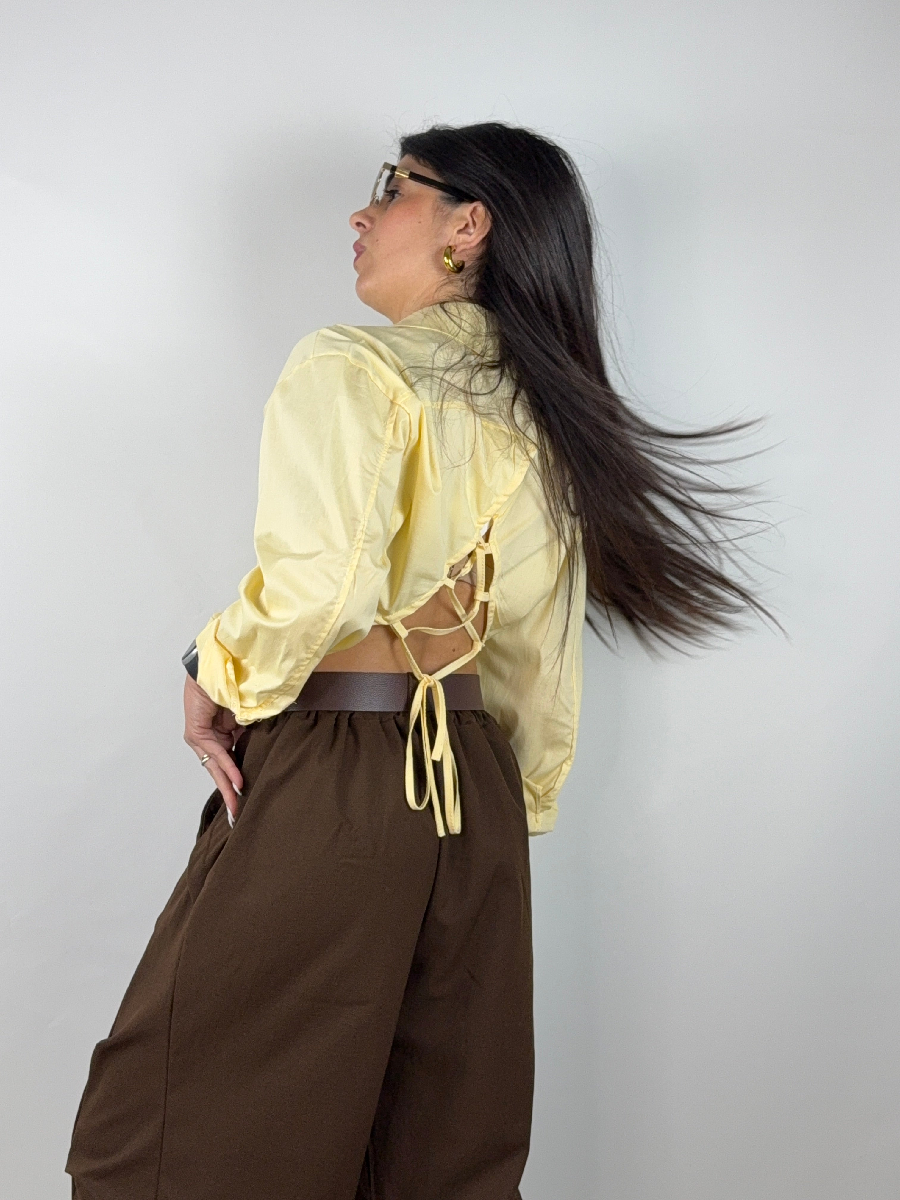 Camicia crop