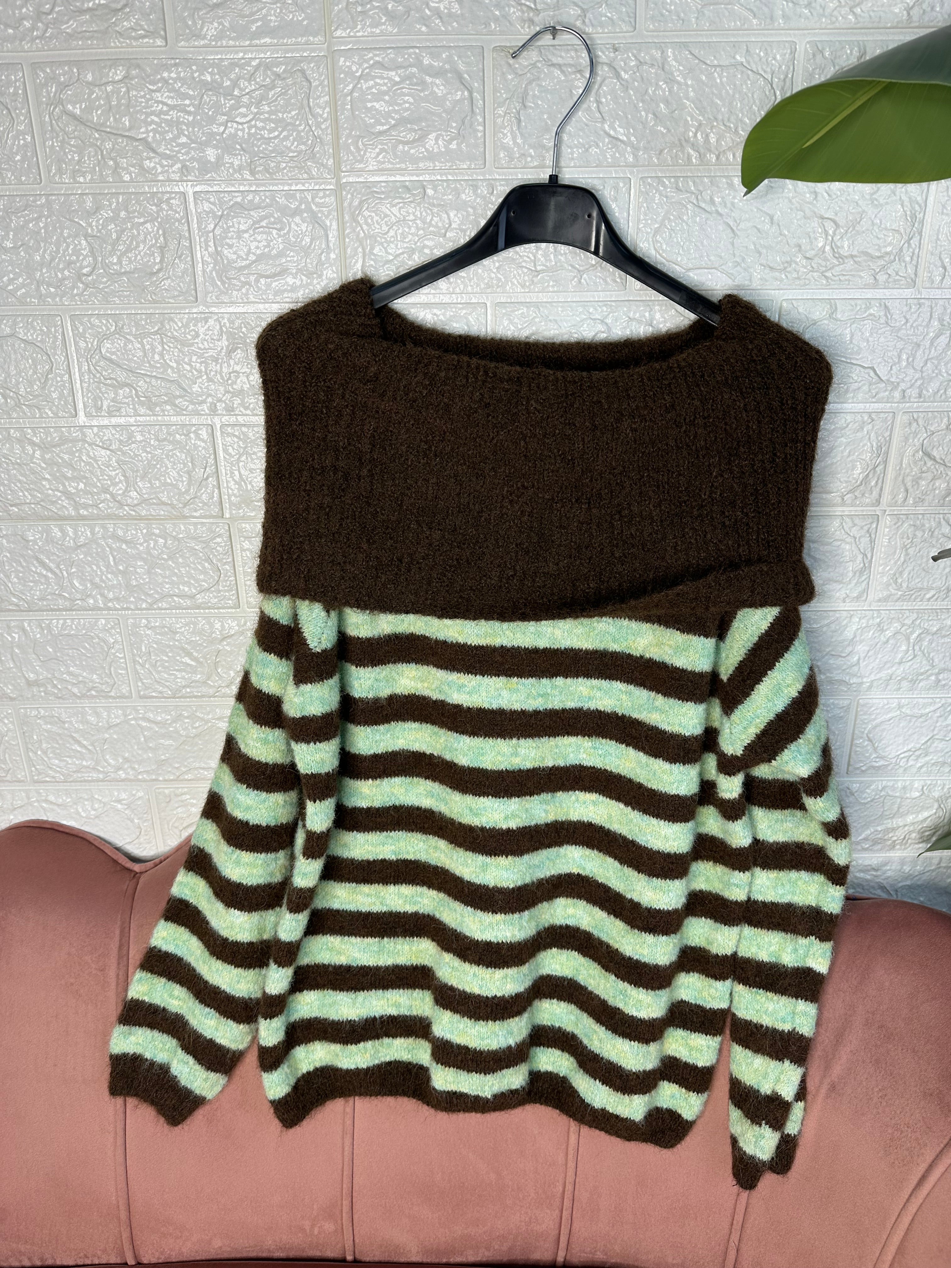 Maglione righe barca