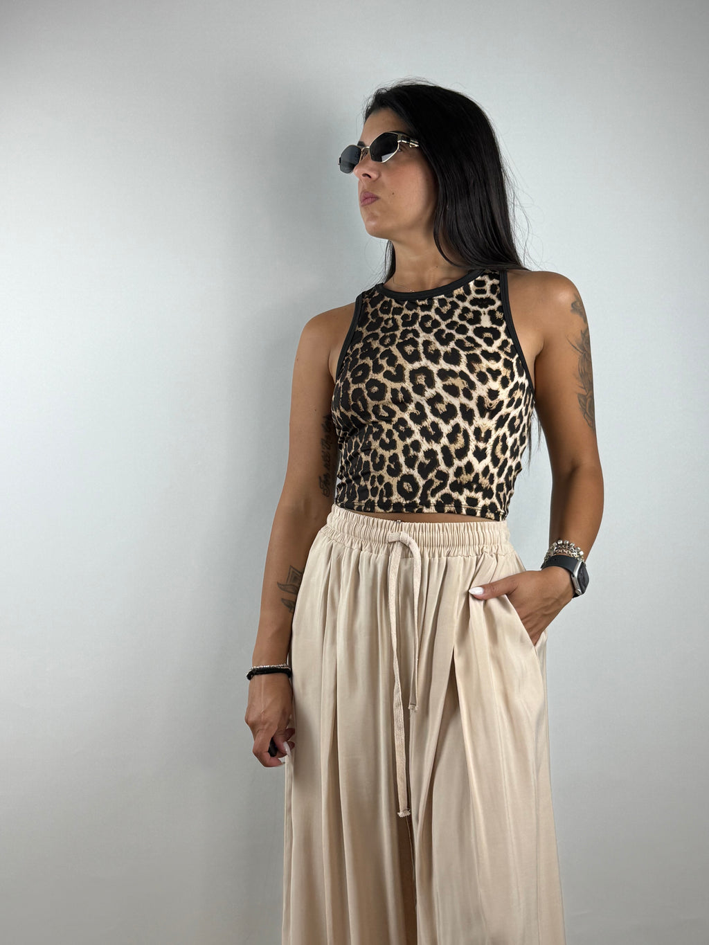 Canotta america lycra