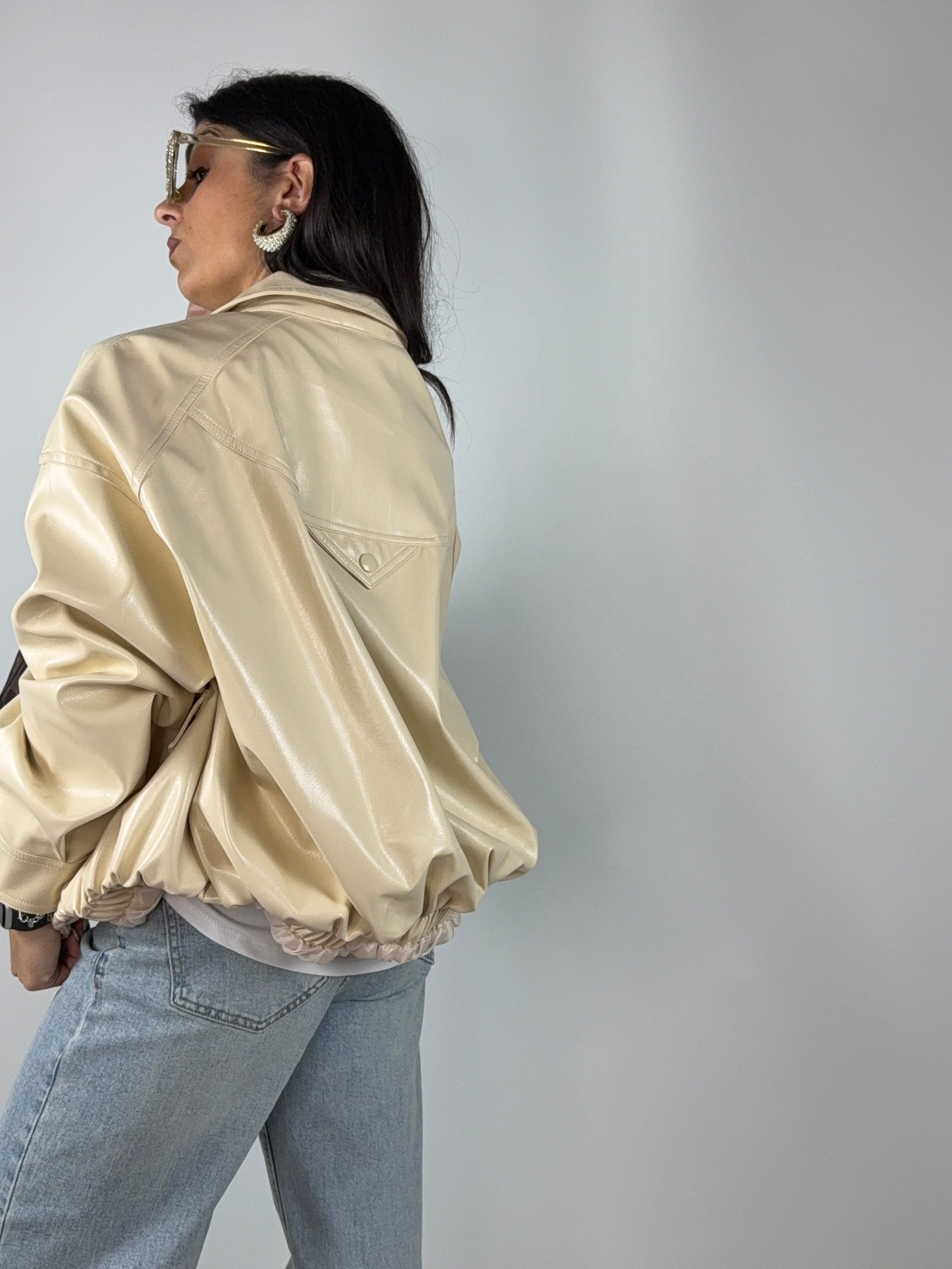 Bomber ecopelle