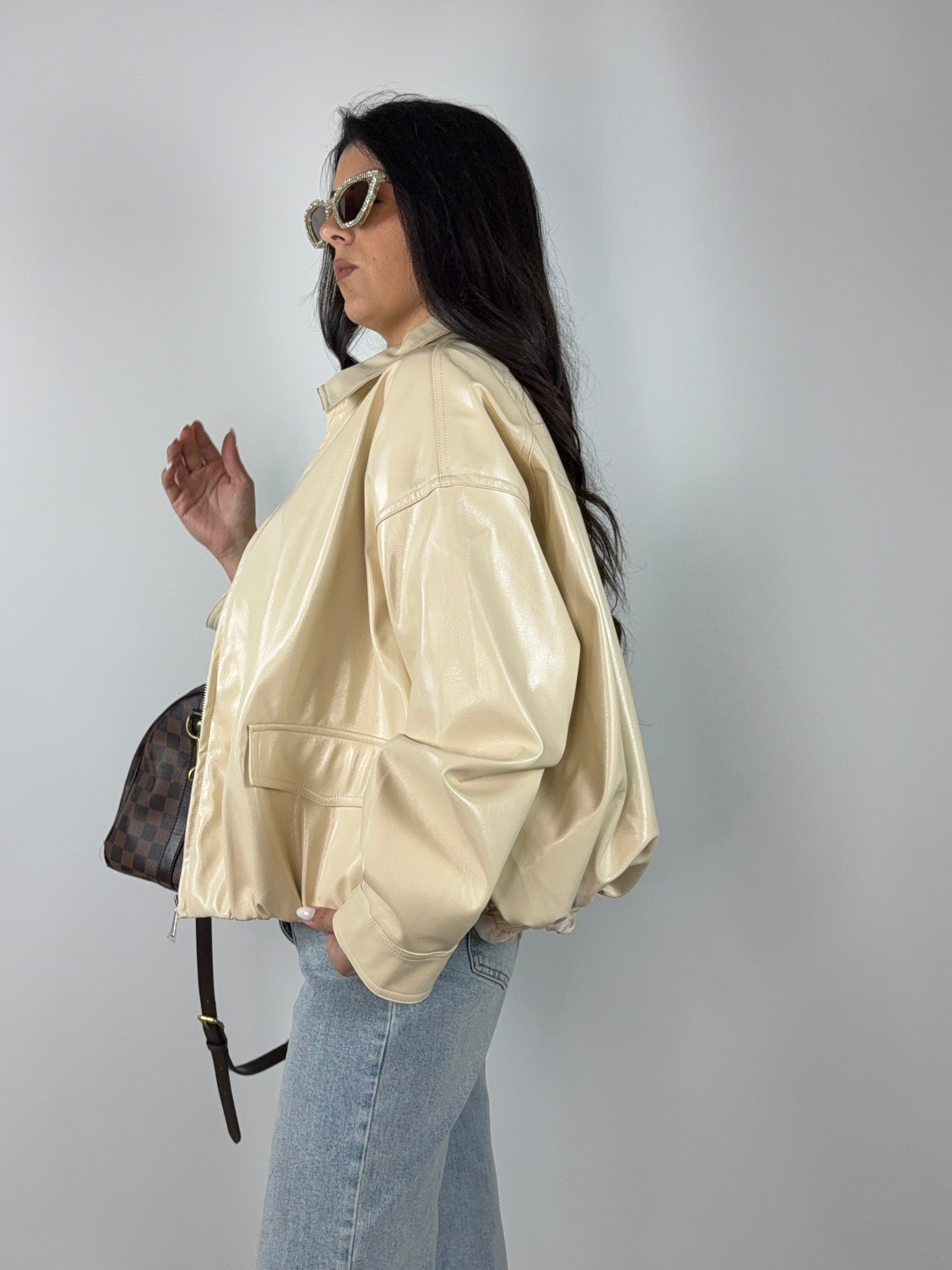 Bomber ecopelle