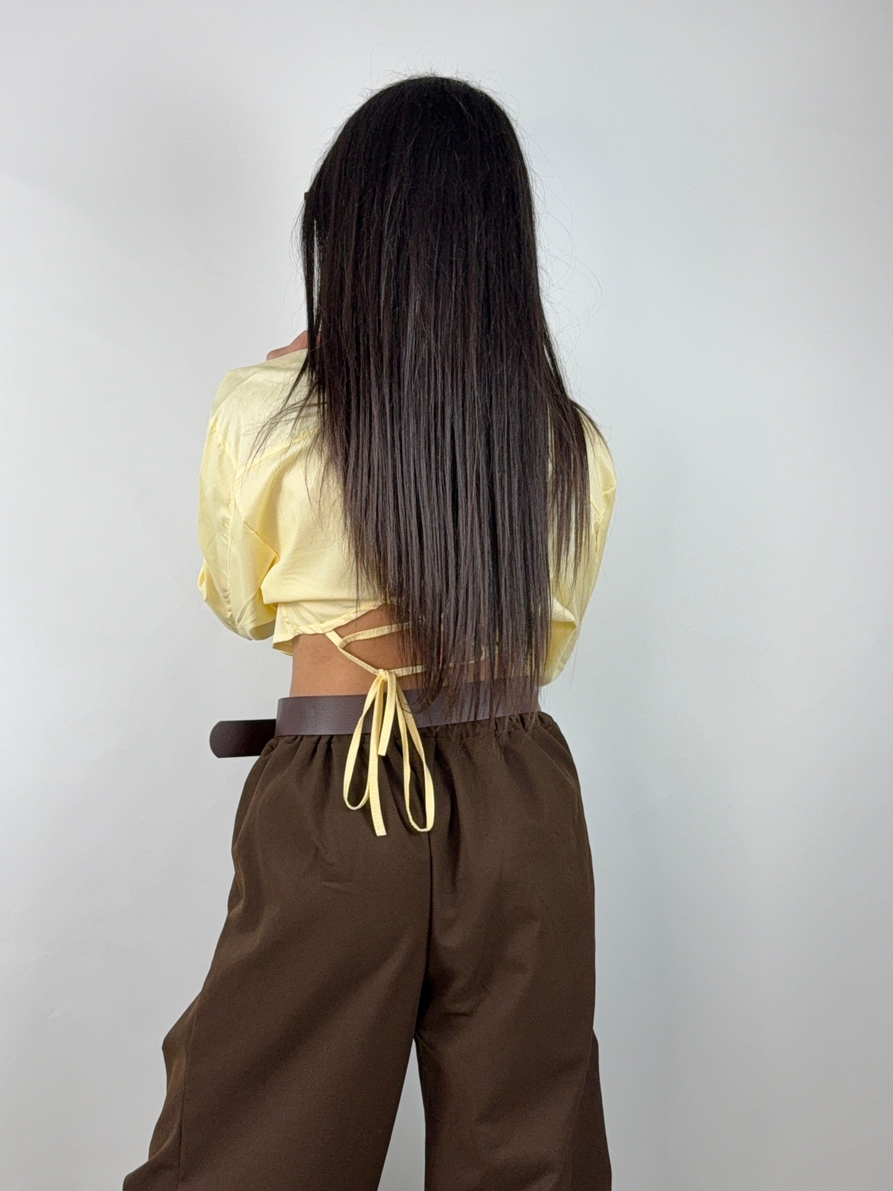 Camicia crop