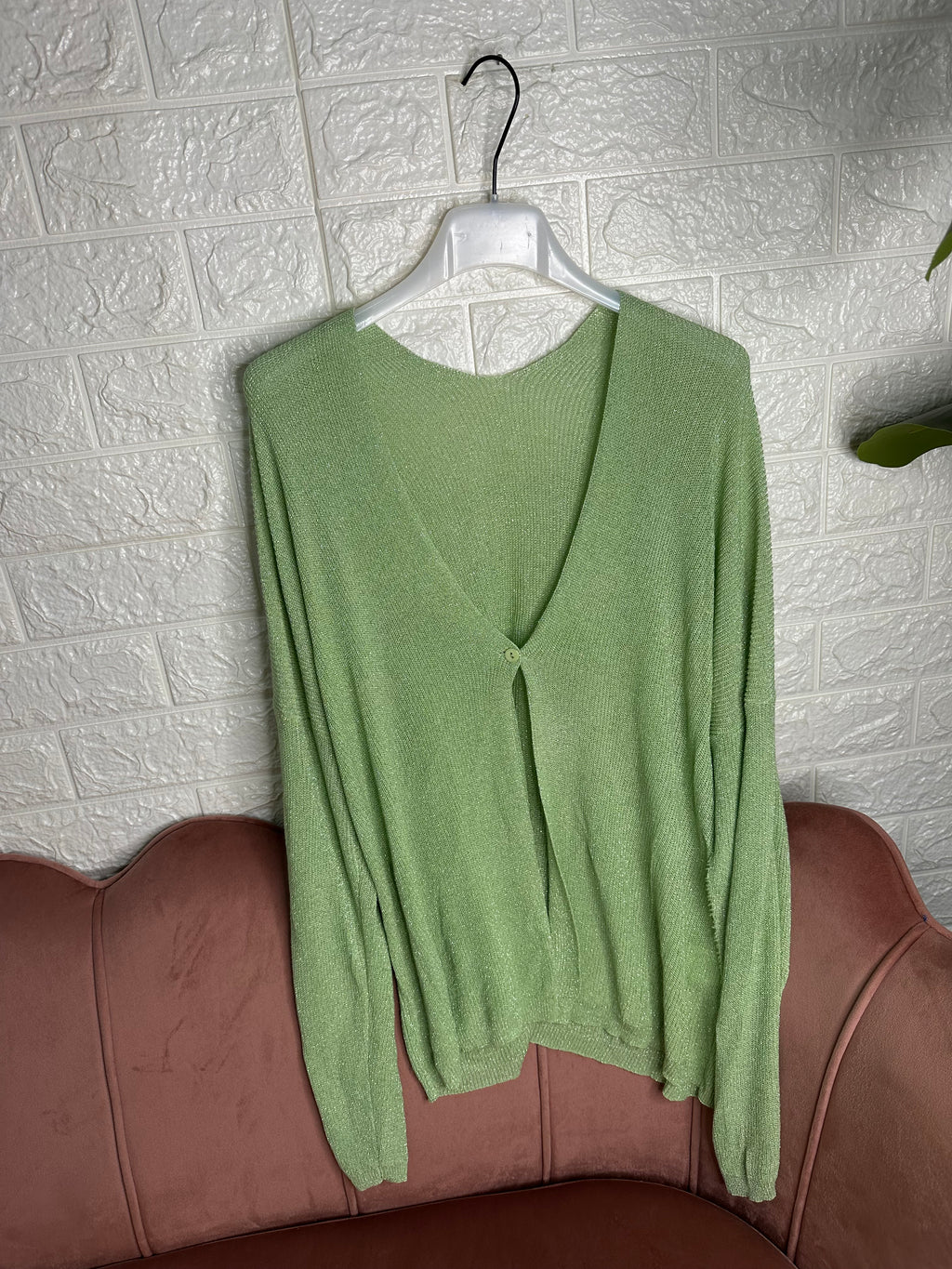 Cárdigan hilo lúrex