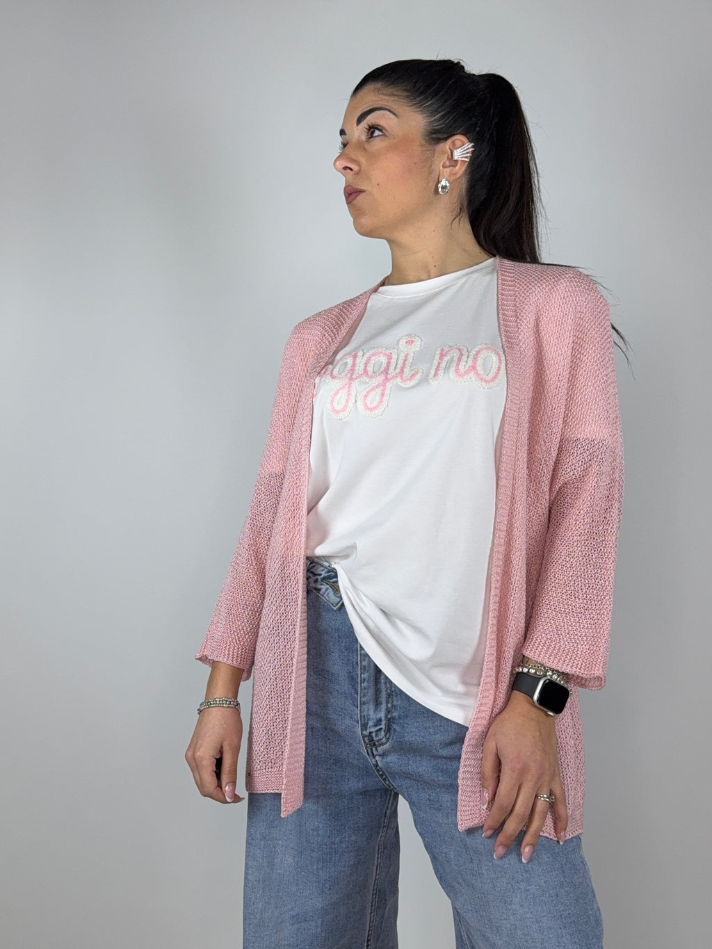 Cardigan filo