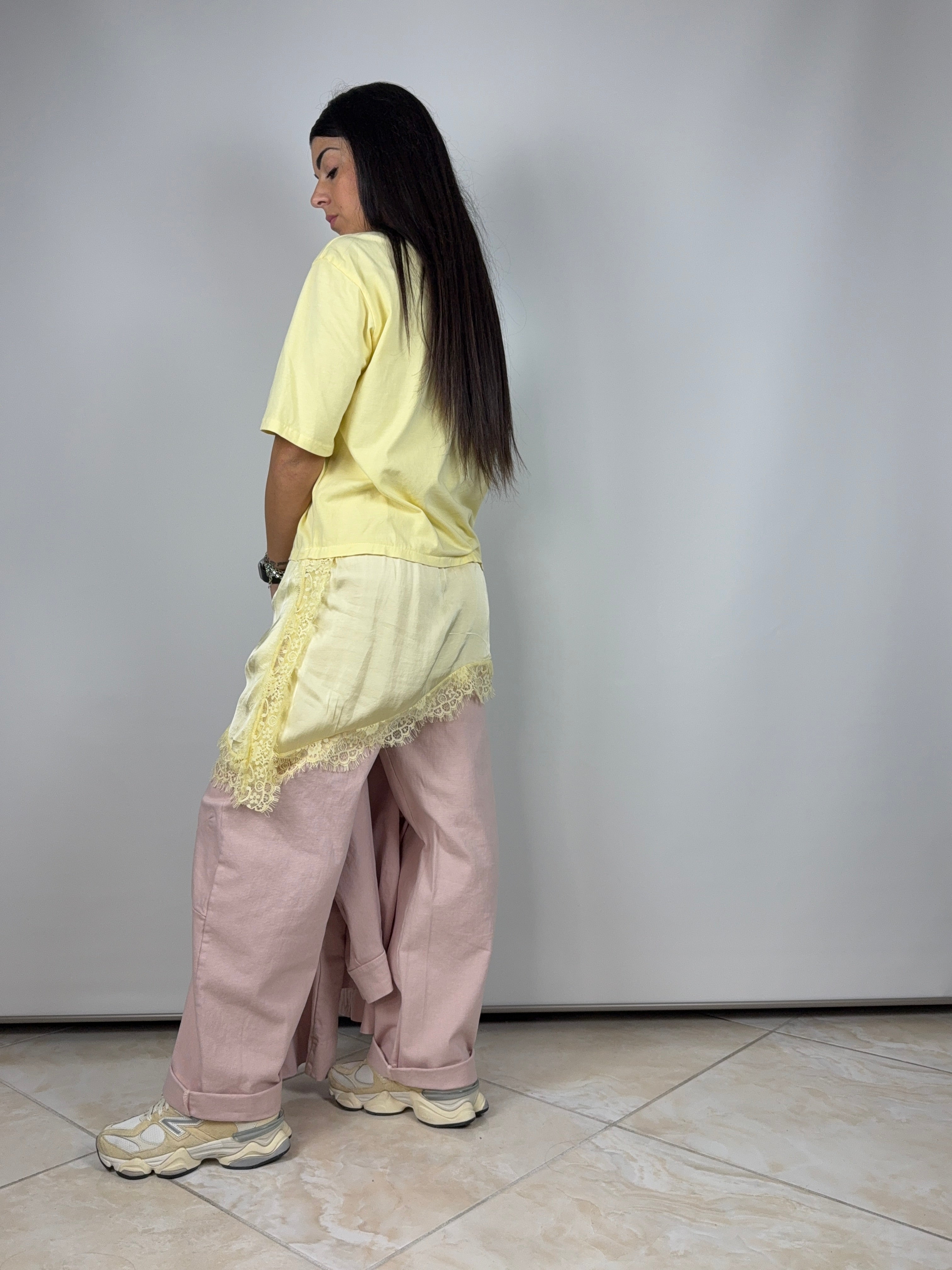 T-Shirt pizzo