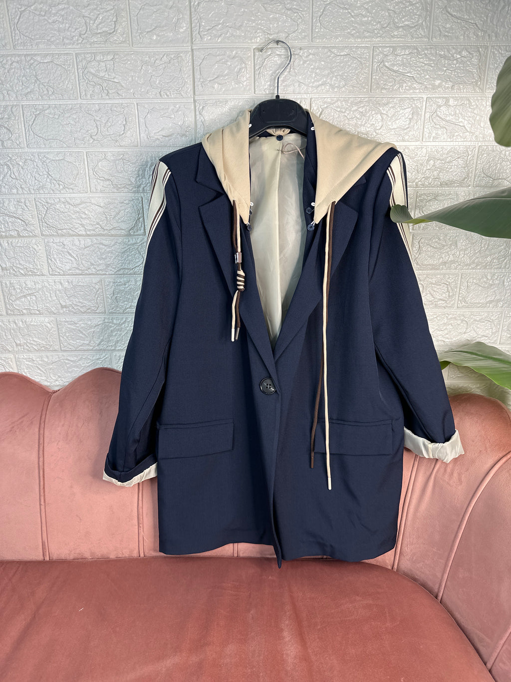 Blazer cappuccio