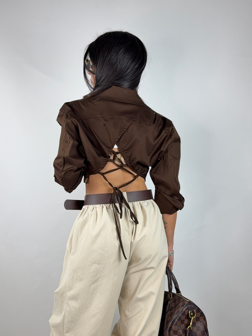 Camicia crop