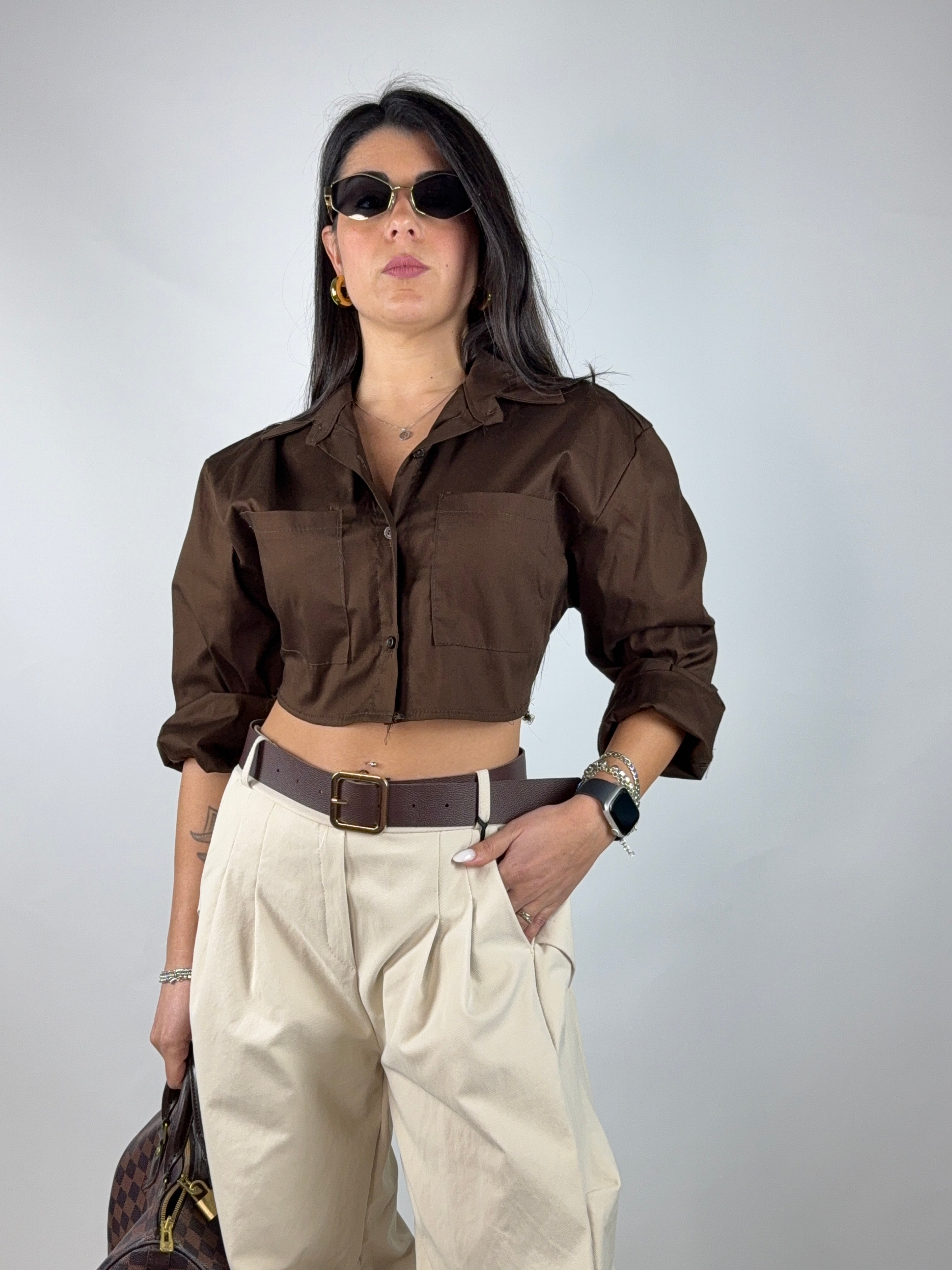 Camicia crop