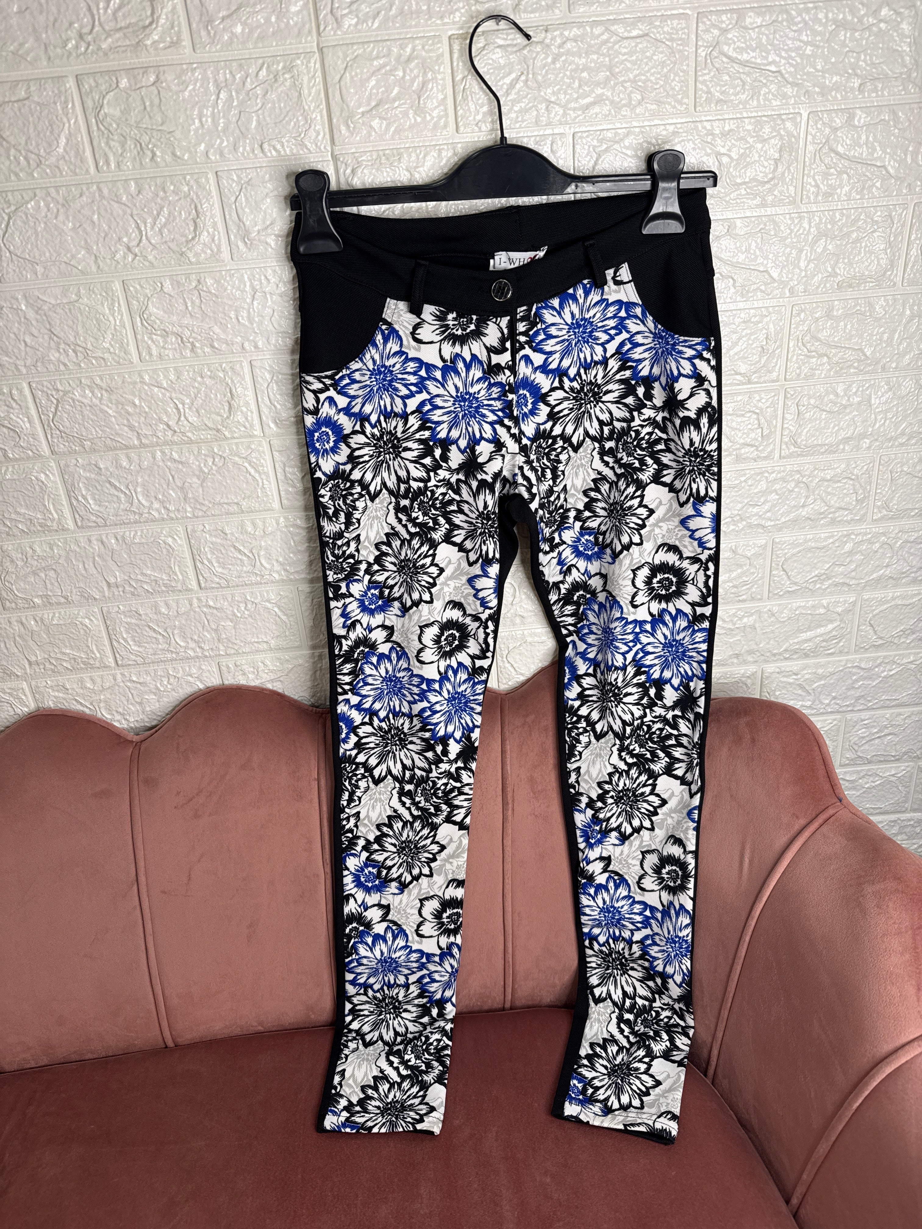 Pantalone fiori