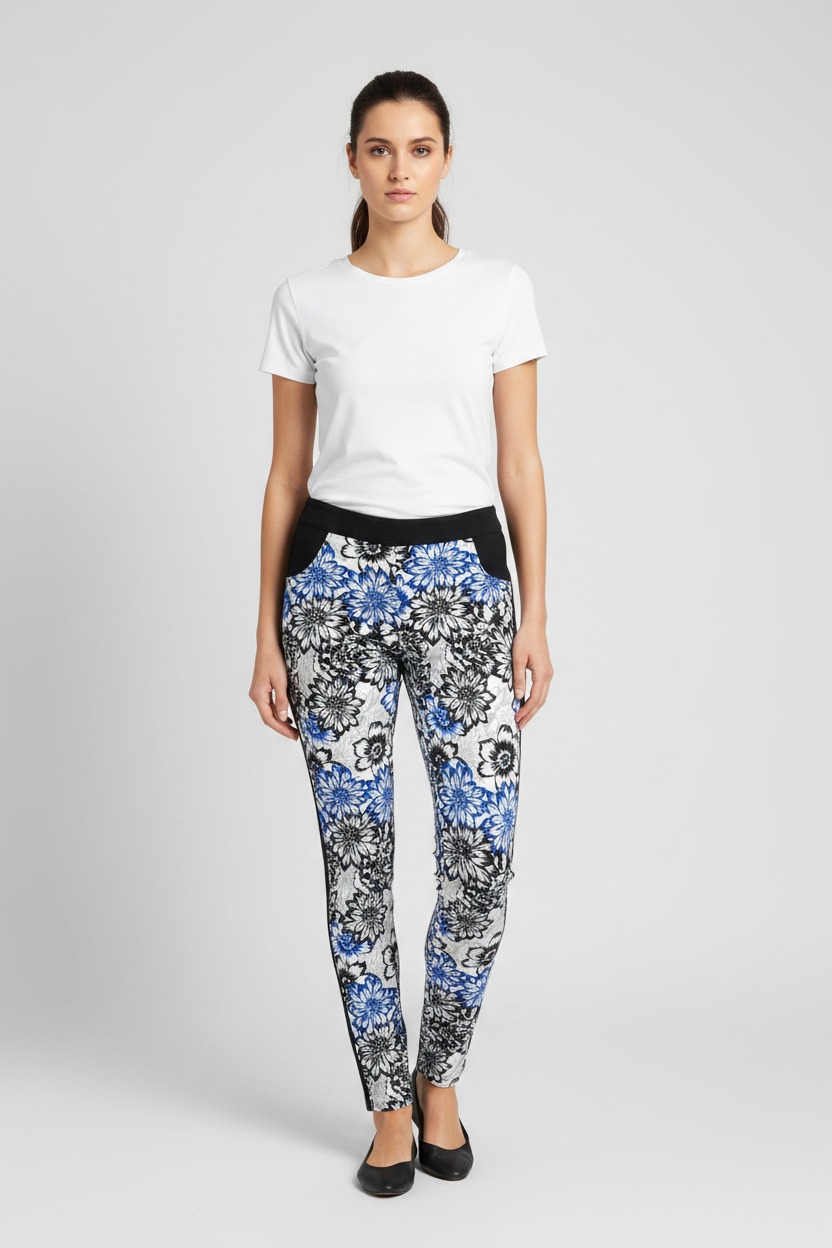 Pantalone fiori