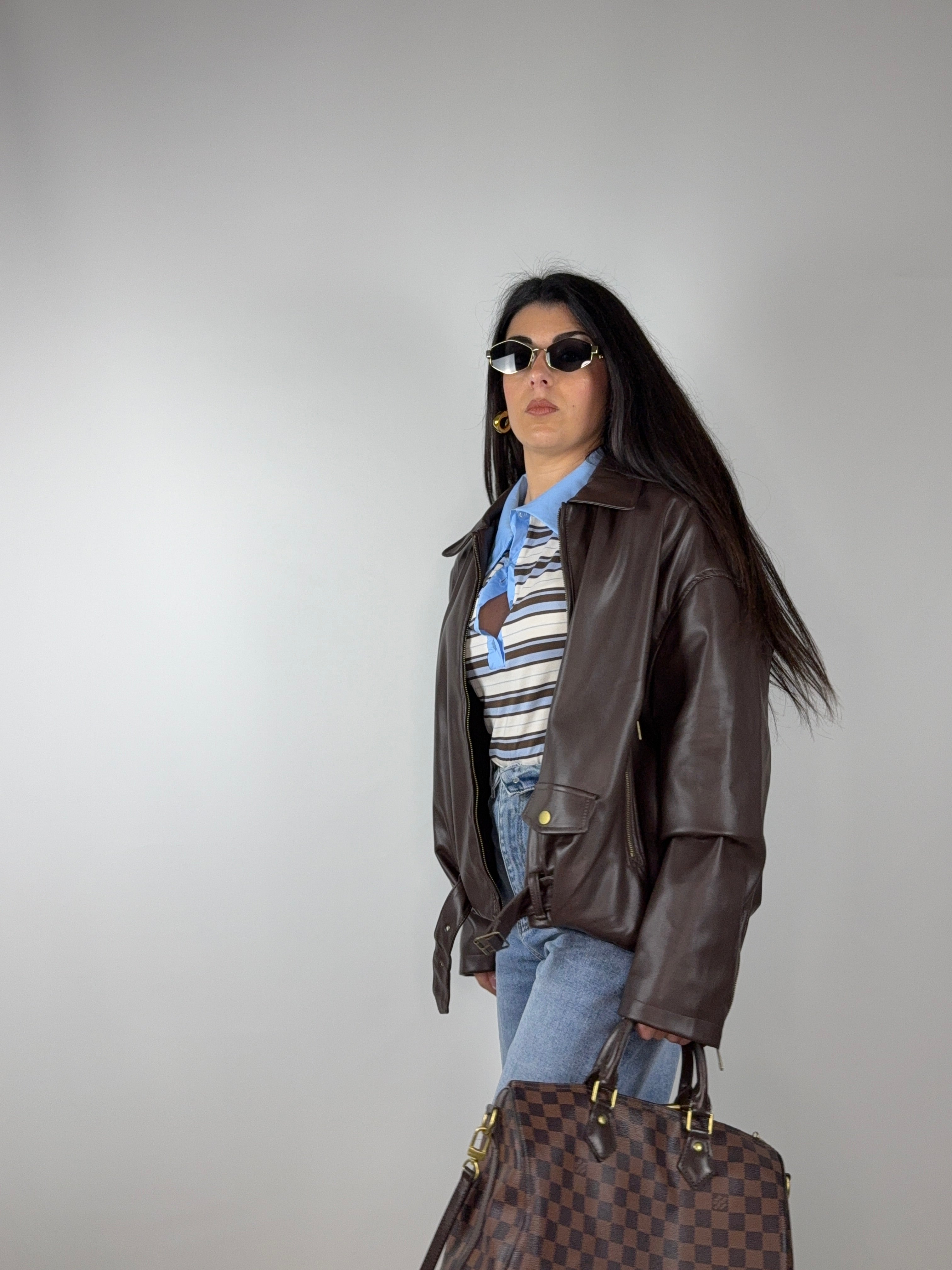 Bomber ecopelle