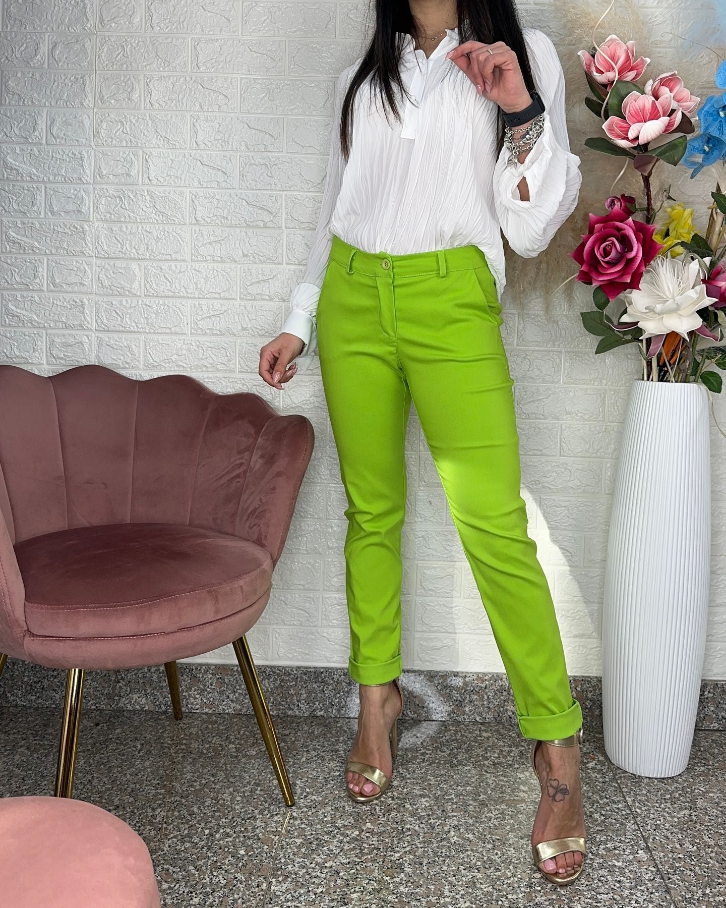 Pantalone elasticizzato