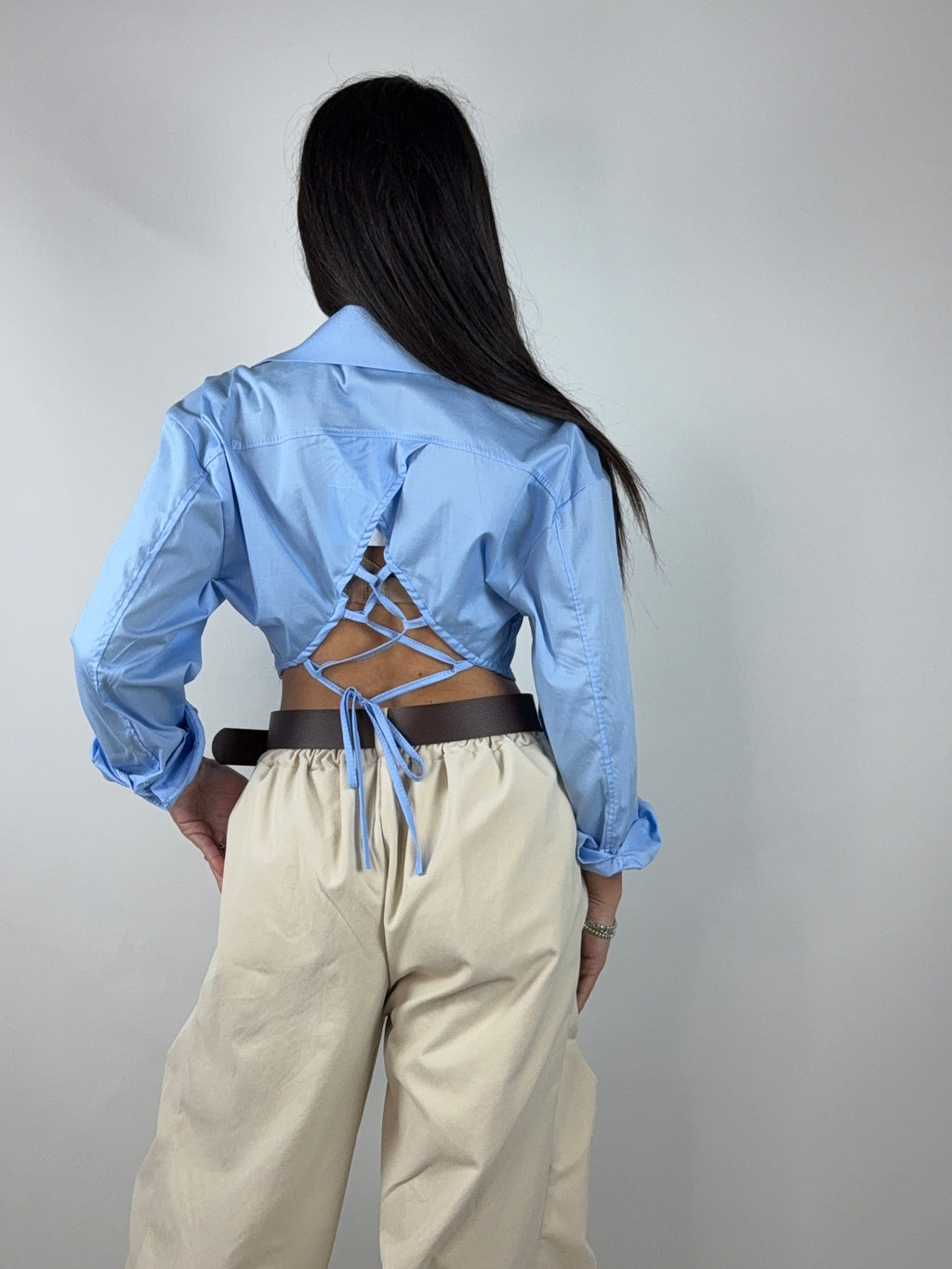 Camicia crop