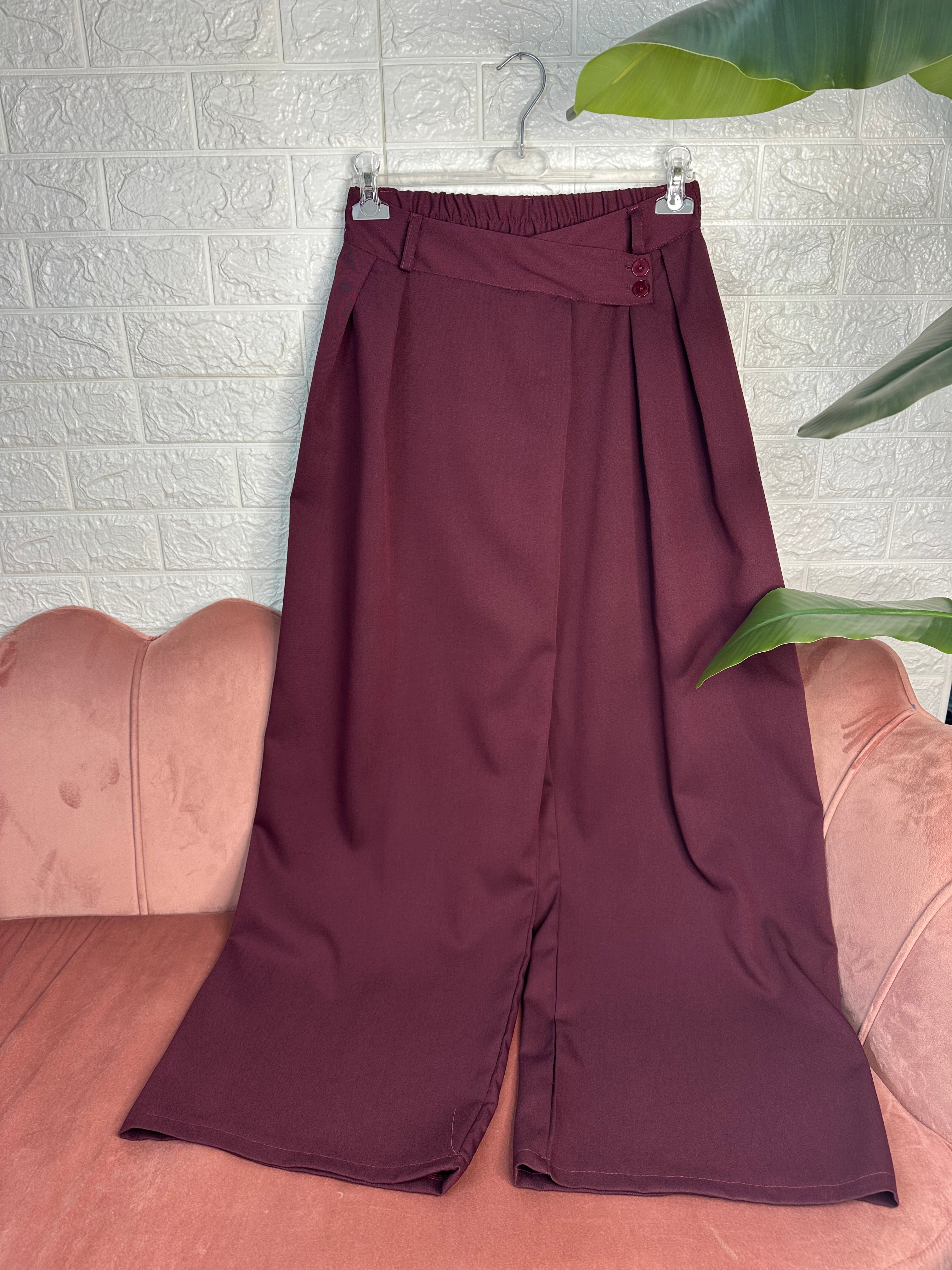 Pantalone wide leg