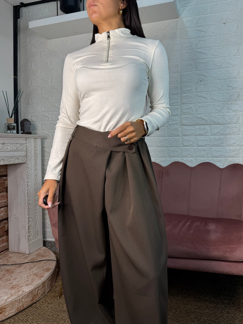 Maglia lycra cerniera