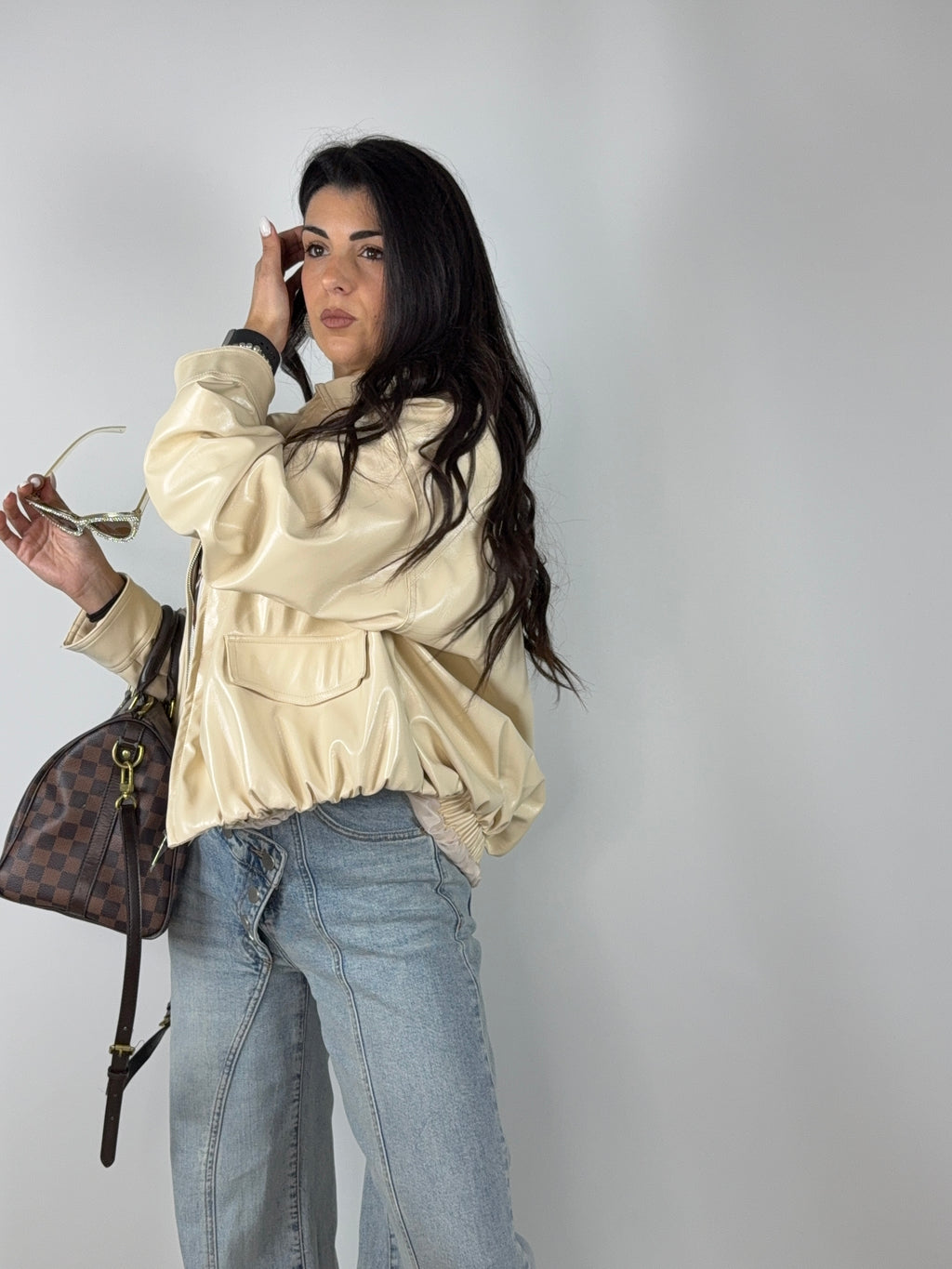 Bomber ecopelle